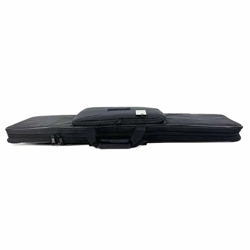 ECOMMUR Funda de Transporte SIXMM GB 1M BK Negra (100cm) | Funda de Tela para Proteger Armas largas. Funda para ecopetas de protección Universal (100 cm)