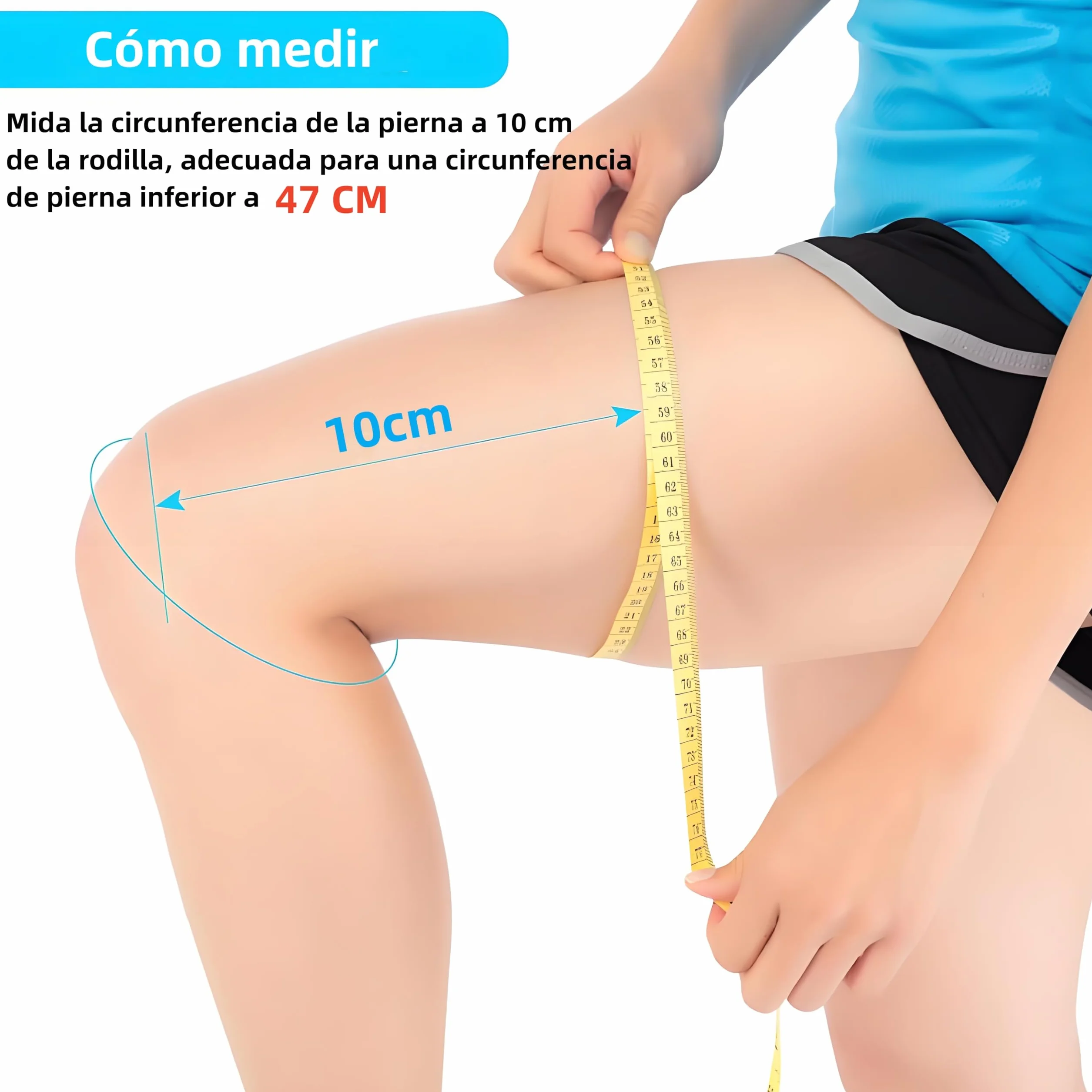 Rodillera de Neopreno con Silicona Ajustable para Deportiva Crossfit Unisex 1 Articulo