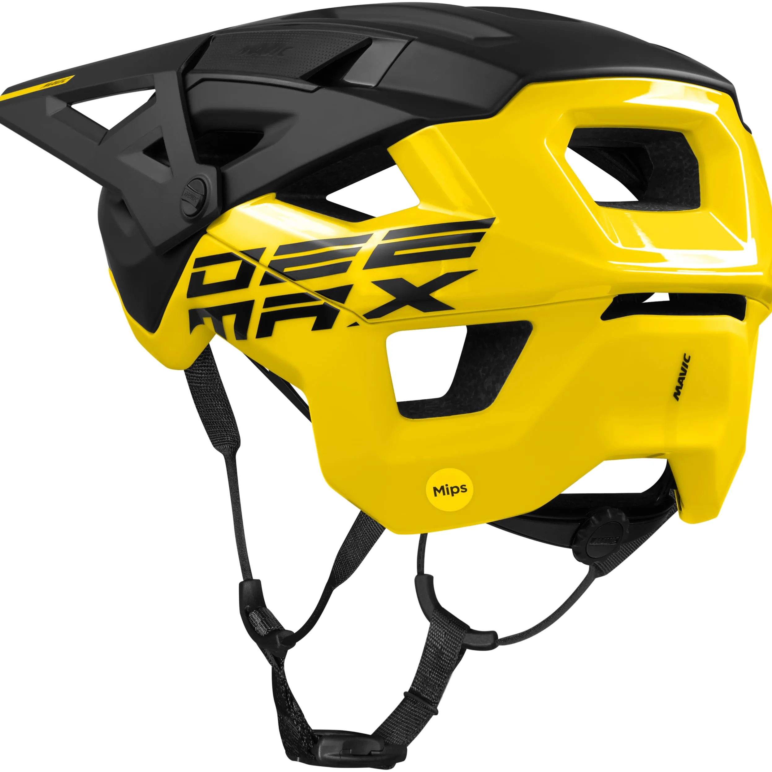 MAVIC DeeMax Pro MIPS Casco de MTB, Amarillo/Negro, L