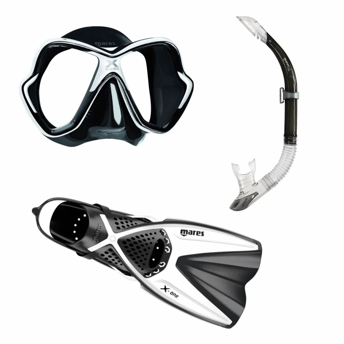 Mares X de One + X de Vision + Sailor – Set de esnórquel (Tallas 35 – 47