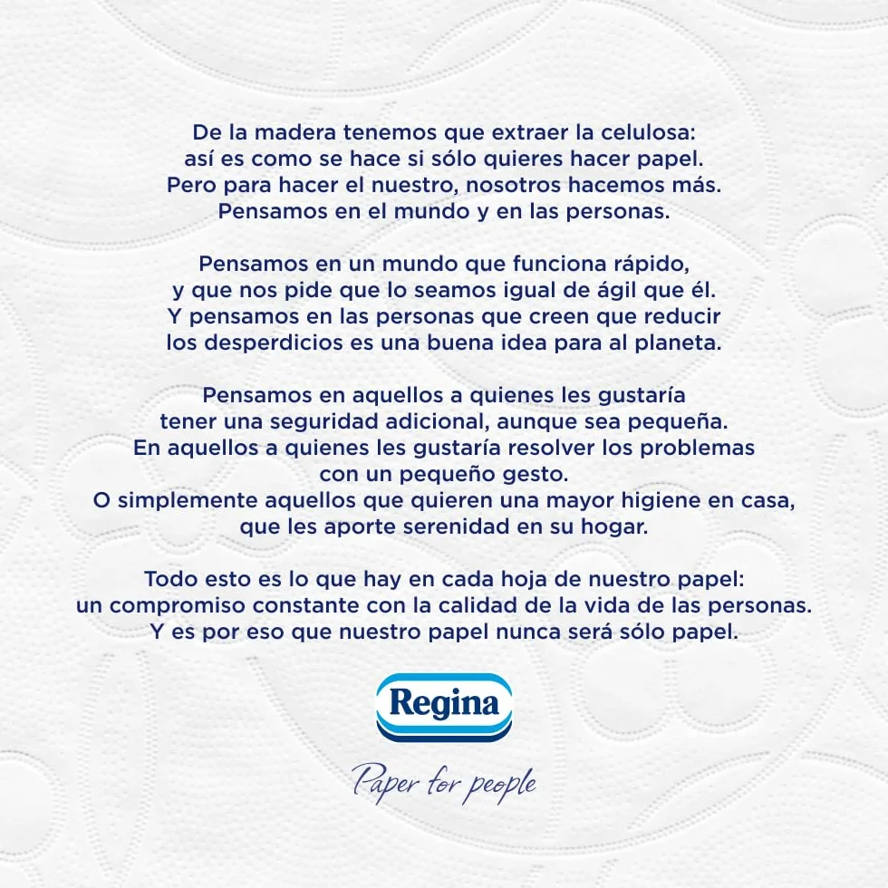Regina Soft Bamboo Papel Higiénico 3 Capas 160 Hojas Fibras de Bambú Certificación FSC