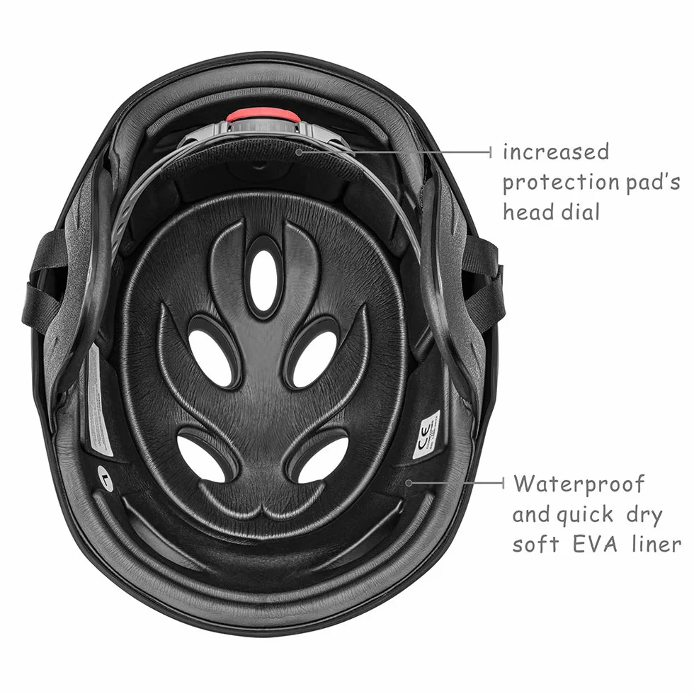 Tontron Wakeboard Kayak Kitesurf Casco de deportes acuáticos (Glossy Orange, M)
