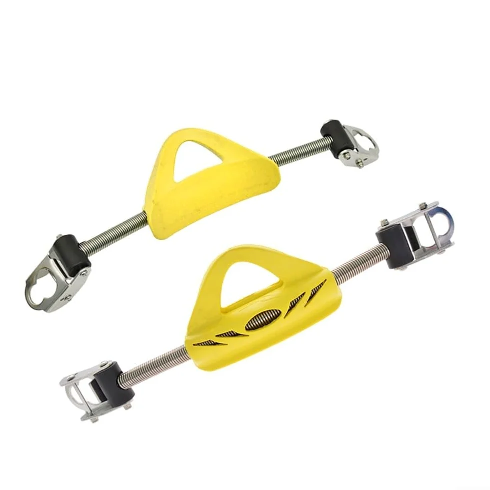 Juego de correas de aleta de buceo profesional, 2 piezas, con fuerte resistencia al agua de mar, hechas de acero inoxidable 304 para un rendimiento fiable en deportes acuáticos