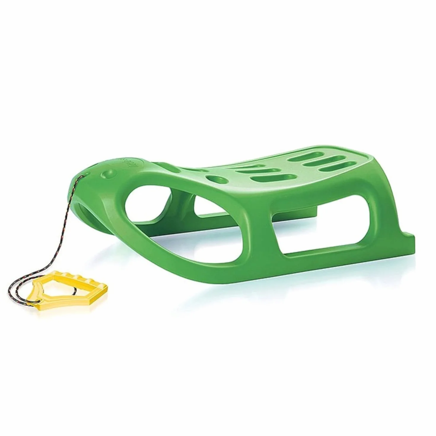 Prosperplast Trineo alto Little Seal deslizadores acero cuerda verde