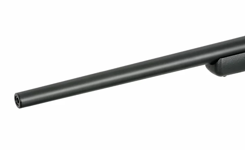 Rifle Francotirador Sniper Airsoft 6 mm VSR-10 CM.701C-U Cyma Negro. Potencia 2,5 Julios. Incluye 1 Cargador. Acción Manual o de Muelle. Versión upgradeada 520 fps