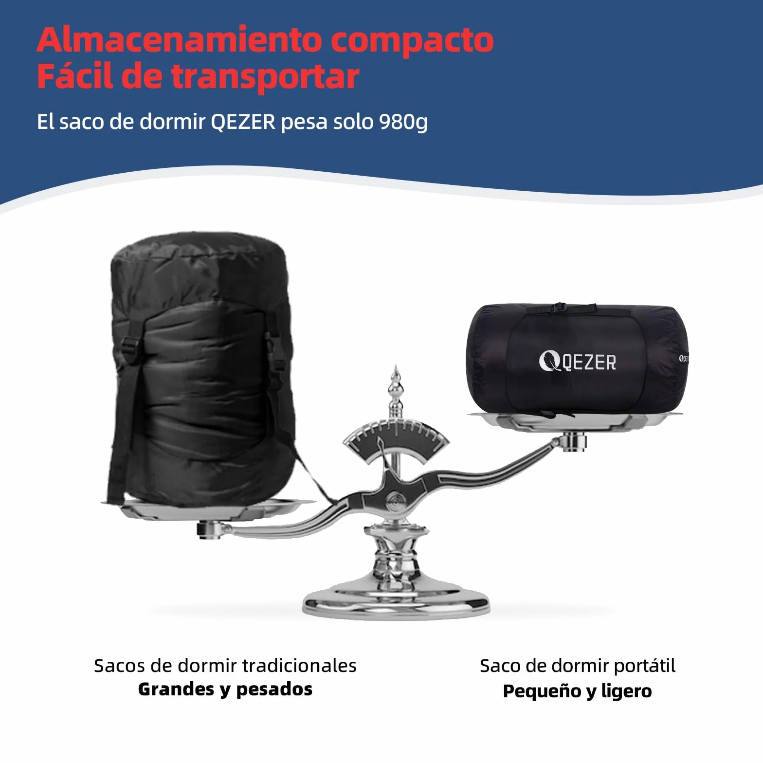 Saco de Dormir de Invierno -20 Grados, con plumón de 620 FP Premiumcálido Saco de Dormir de plumón para Clima frío Extremo, Camping, Senderismo y montañismo