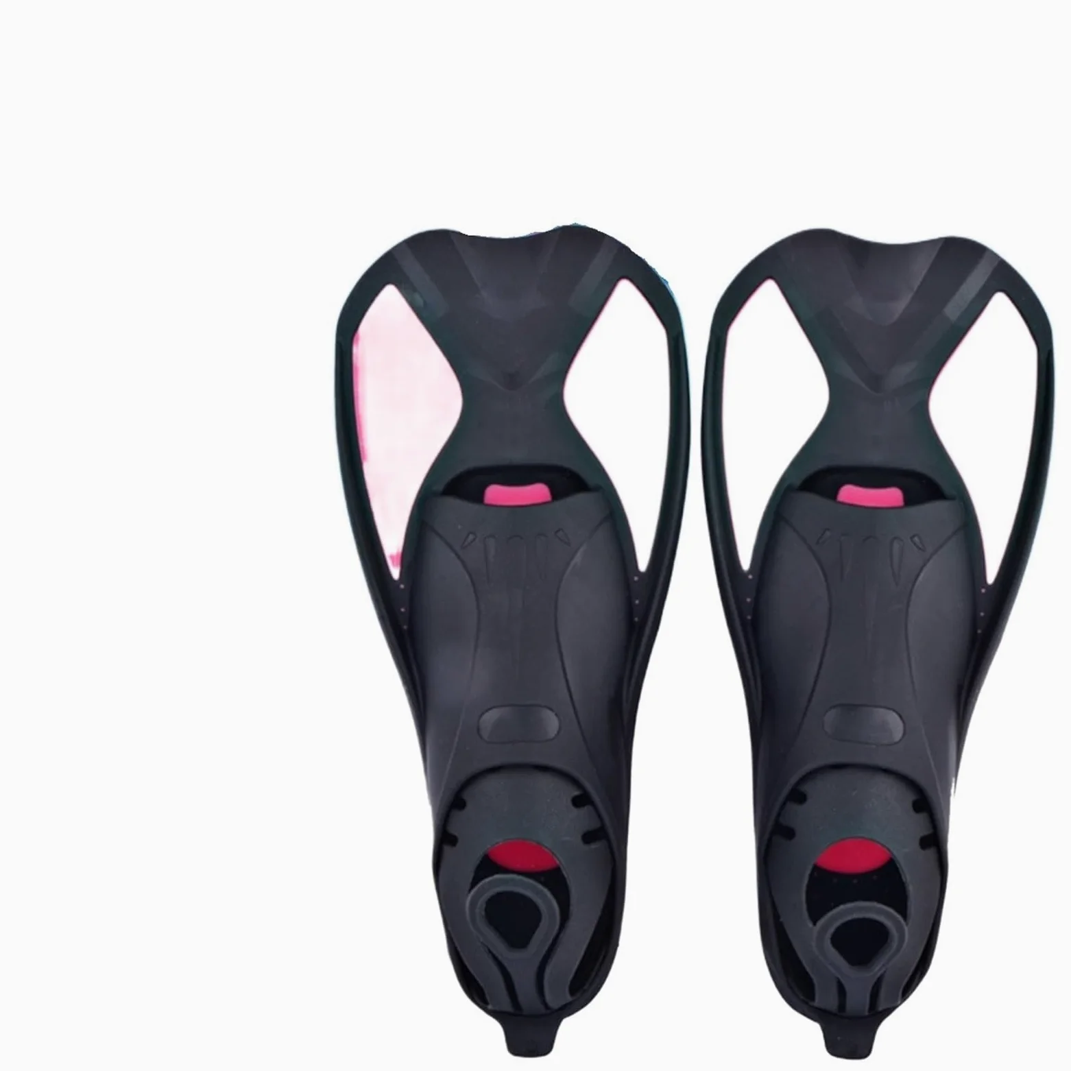 aletas de entrenamiento Aletas de buceo cortas silicona elásticas suaves unisex, antideslizantes, for y esnórquel, herramienta for natación en la playa al aire libre para Entrenamiento Acuático