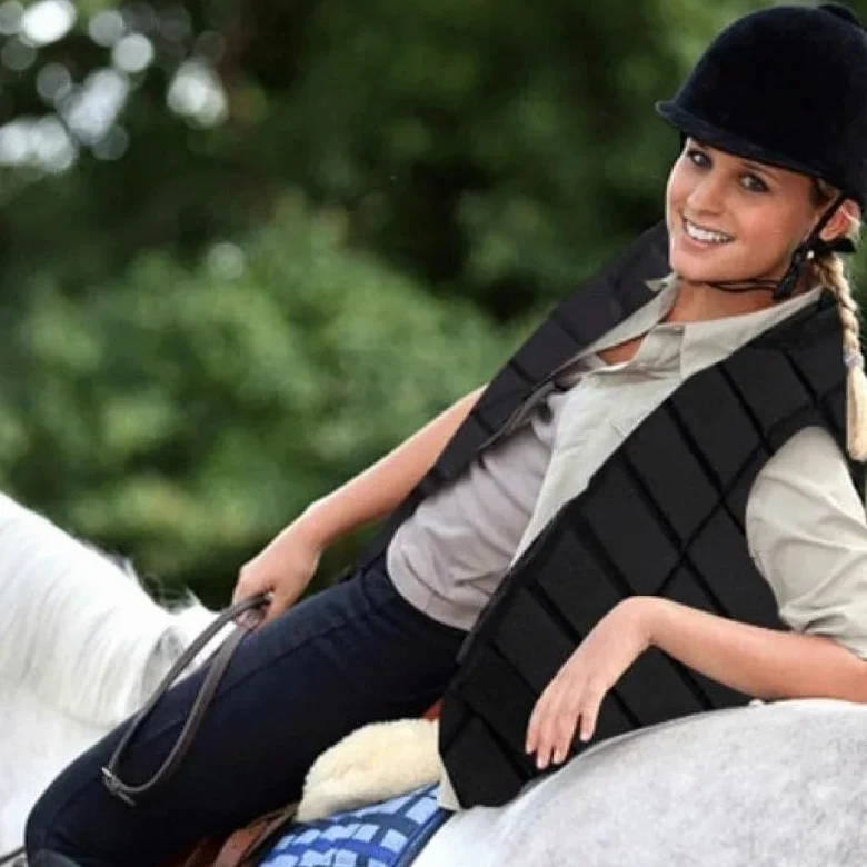 Chaleco de Exterior, Armadura Ecuestre, Chaleco Protector for Montar a Caballo, Ropa de equitación, Ropa Ecuestre for niños y Adultos. para Montar A Caballo