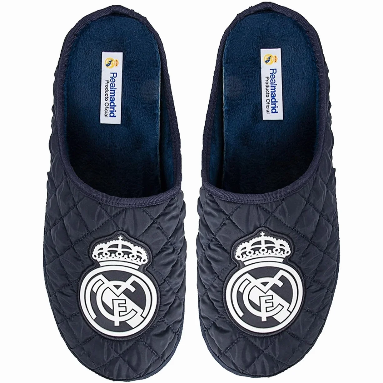 MARPEN Zapatillas de casa Real Madrid CF Oficiales Temporada 24/25 Acolchadas para Hombre Mujer Suela Caucho