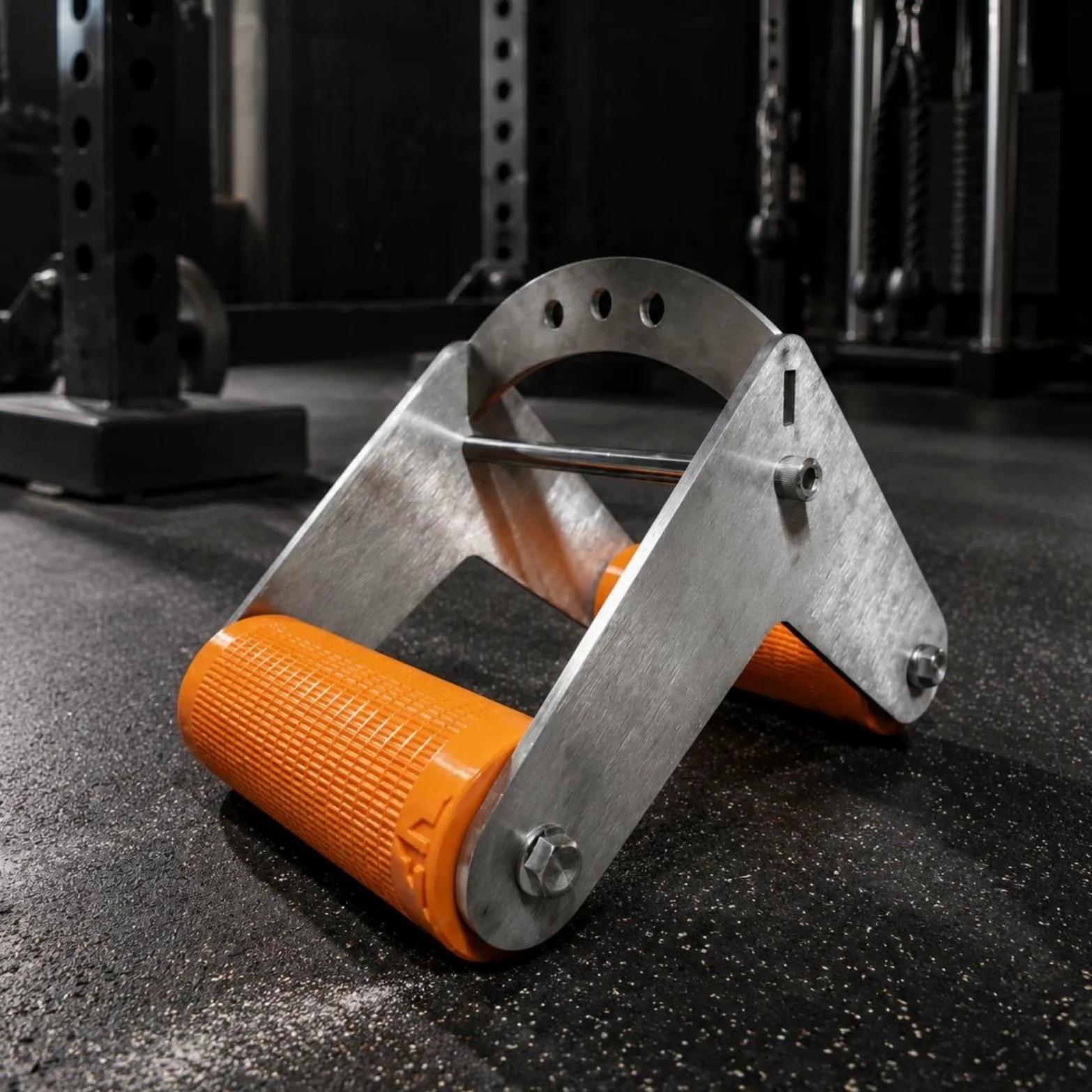 LOVIVER Entrenador de Antebrazo Mango de Gimnasio Empuñadura Neutral Asa de Manija de Accesorio Lat Pulldown Diseño Compacto, Agarre Cónico Doble Sin Correa De Conexión