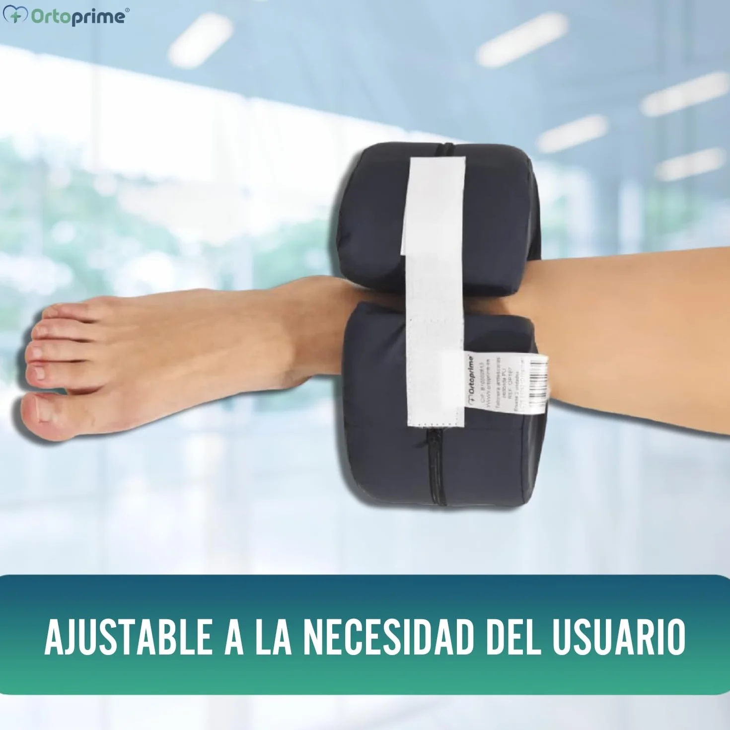 OrtoPrime Taloneras Antiescaras Redondas Impermeables PACK 2 Ajustable Ergonómicas