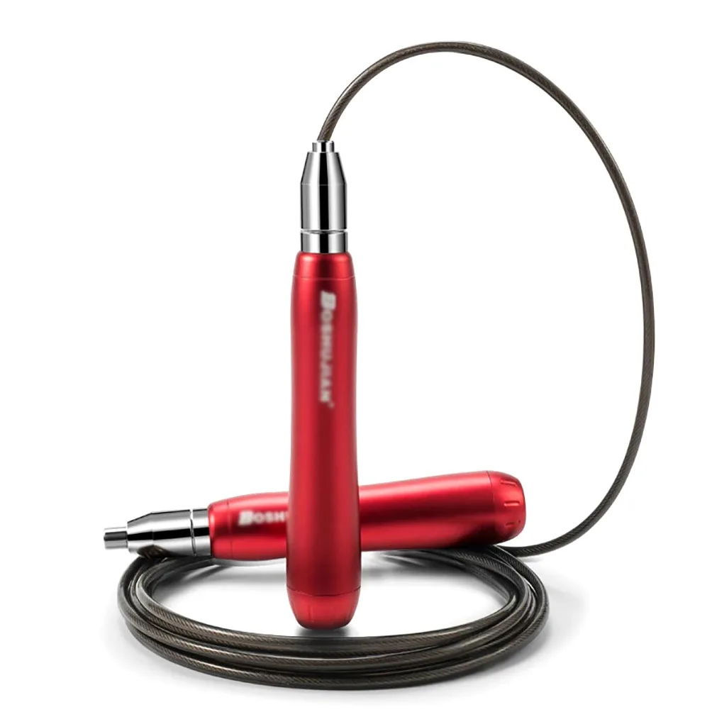ZSH - Comba de saltar de velocidad con autobloqueo de aluminio con mango antideslizante y peso ajustable para niños, hombres, mujeres, cardiovascular, ejercicios de fitness, pérdida de grasa, B