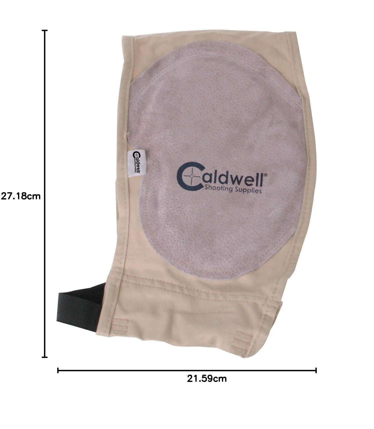 Caldwell Escudos de retroceso con ajuste ajustable y acolchado para reducción de retroceso de escopeta y rifle, tiro y caza