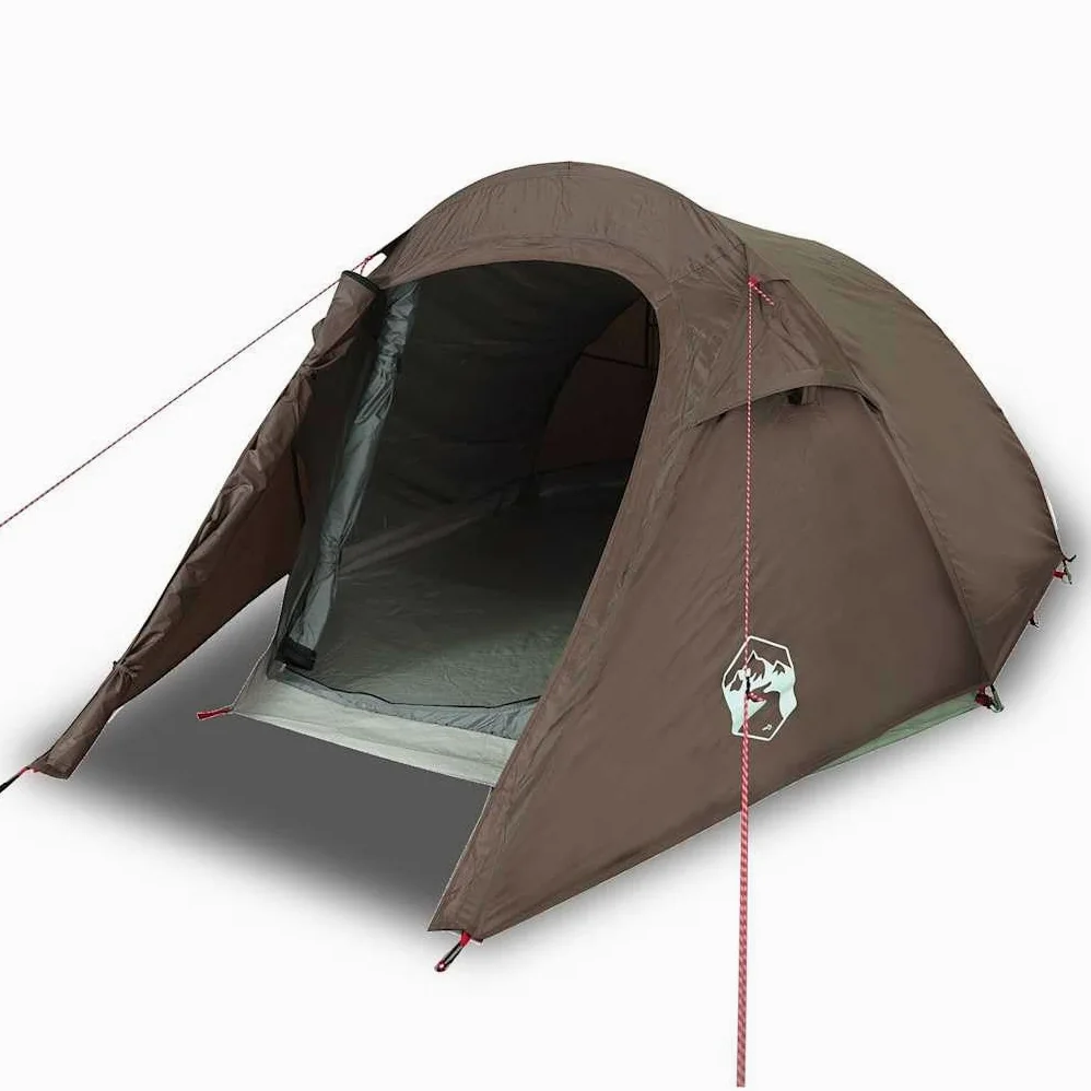 Tienda de campaña túnel para 2 personas, 210 x 120 x 90 cm, ultraligera, poliéster 185T, resistente al agua, diseño resistente a la intemperie para aventuras al aire libre, viajes de