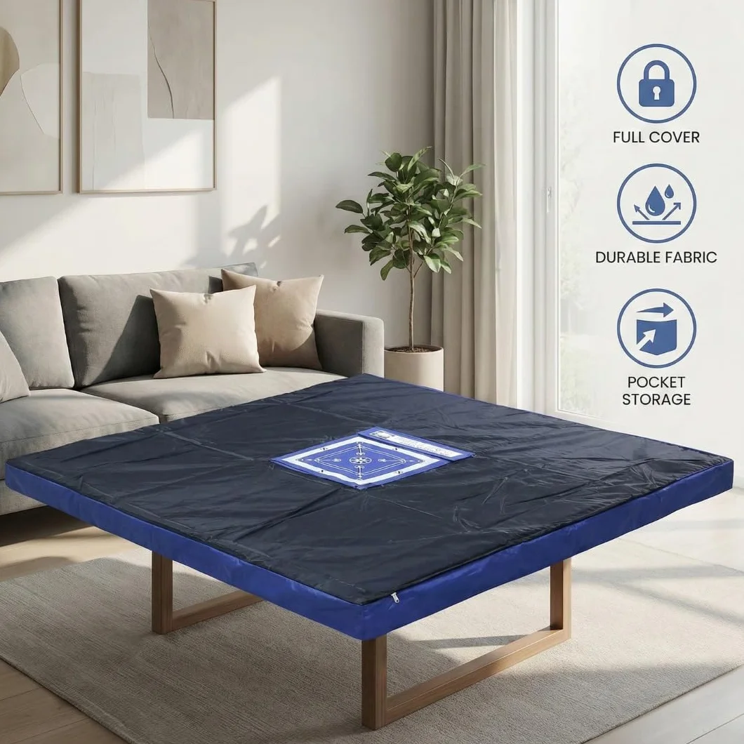 KD Willmax KNK - Funda con cremallera completa para tabla Carrom - Impermeable, nailon Ripstop, 3 tamaños (campeón)