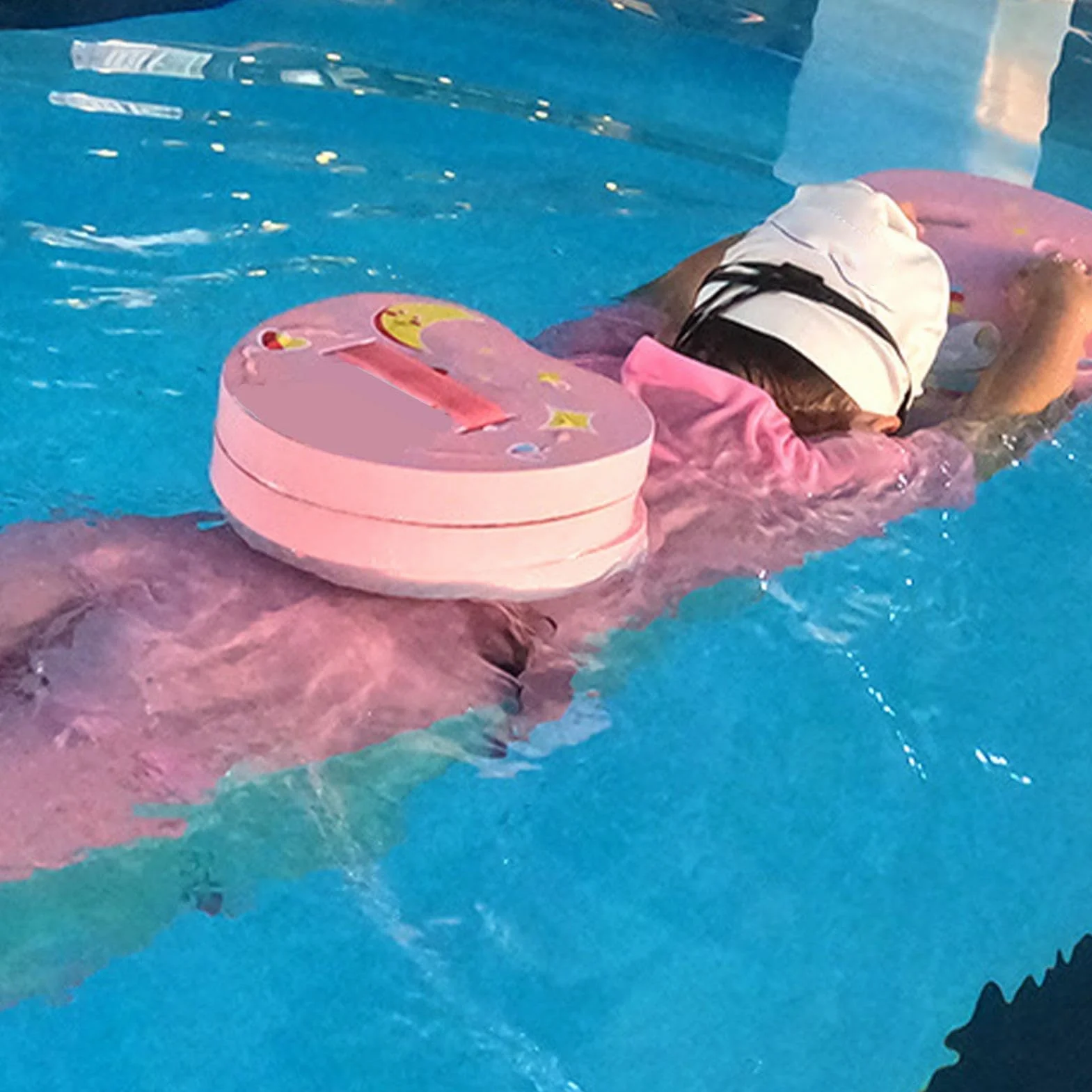 Flotador Espalda Infantil Cinturón Natación,Ergonómico EVA Dibujos Animados 3 Capas Ajustable,Cinturón Entrenamiento Piscina Flotador Espalda | para Piscinas Lagos Playas Y Acuáticas