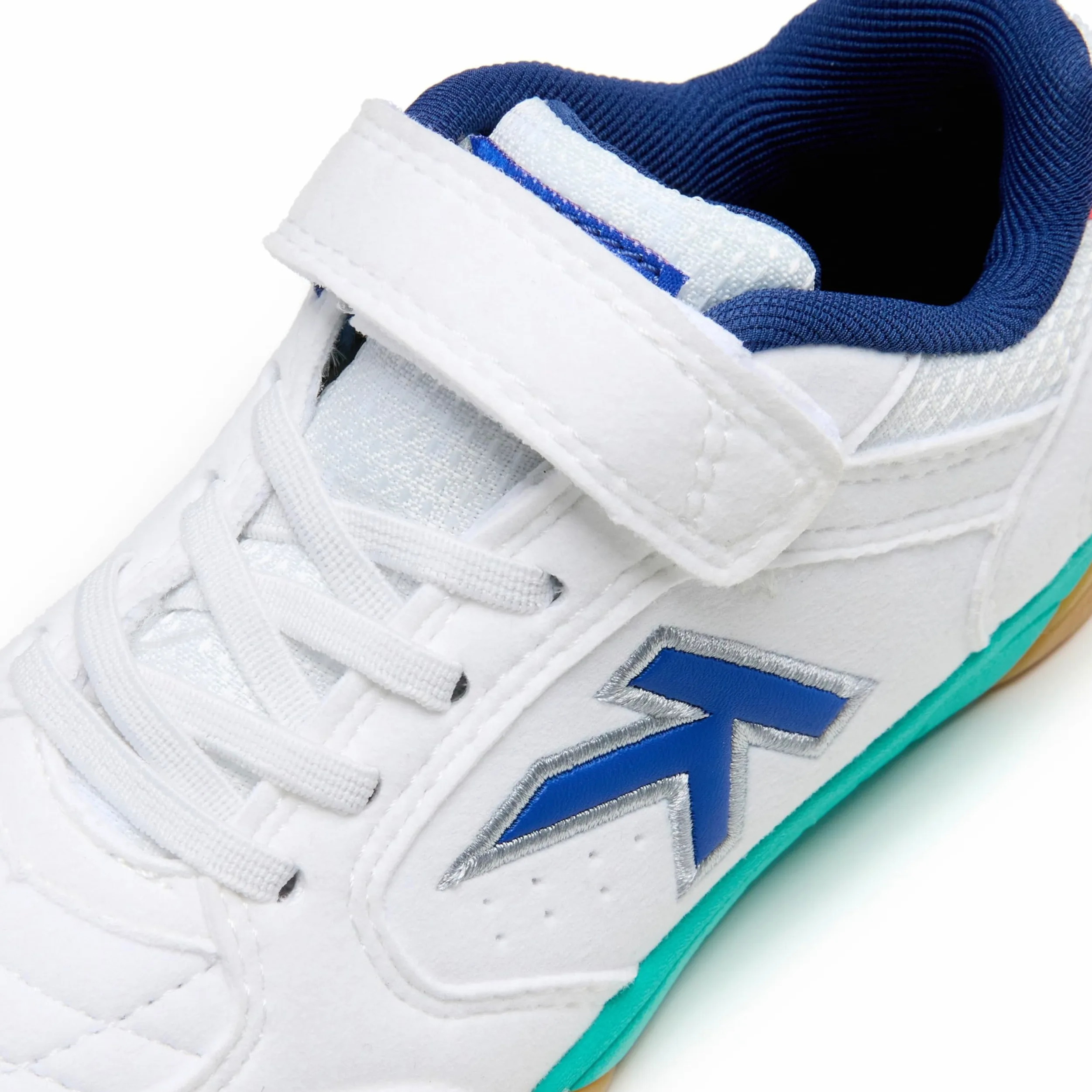 KELME Zapatillas De Fútbol Sala De Niño Precision Elastic Blanco