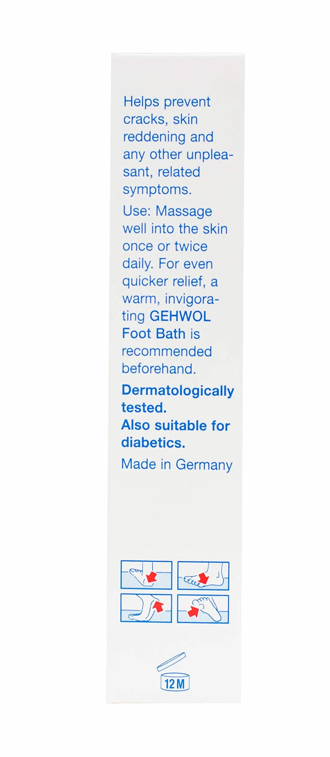 Gehwol Crema reparadora cutículas manos pies 75 ml