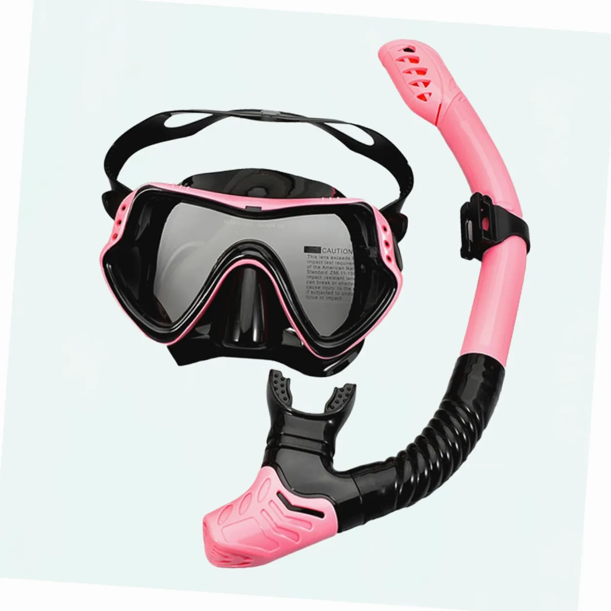 SUPVOX Equipo de Snorkel y Gafas para Buceo Gafas de Esnórquel Tubo de Respiración para Esnórquel el Mar o Piscina Material Resistente y Cómodo