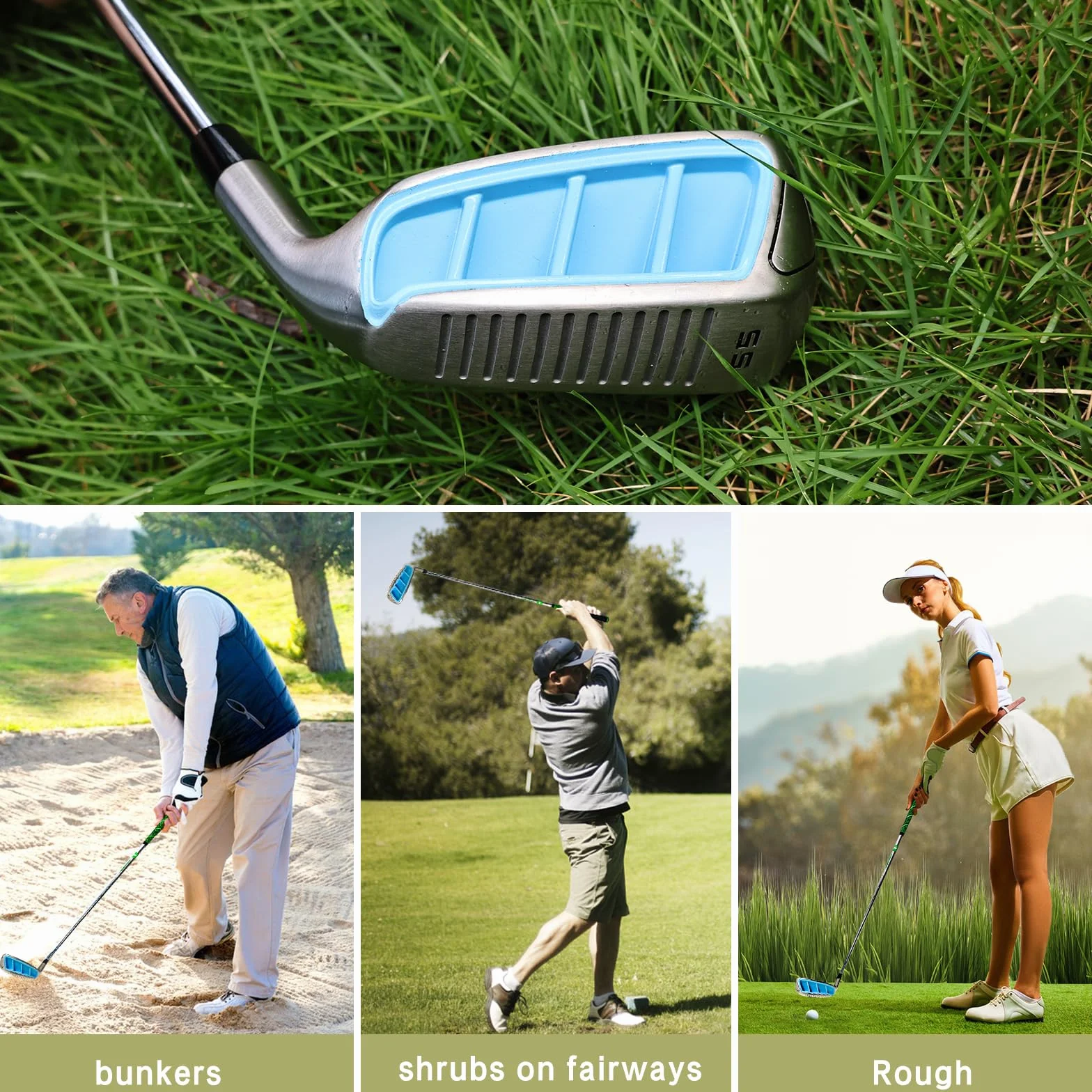 Golf Chipper Wedge Club para juego corto
