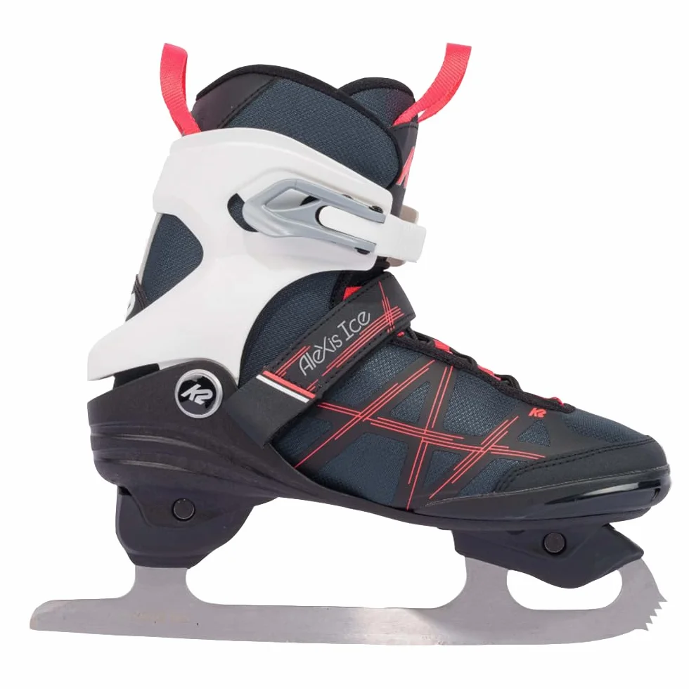 K2 Skates Damen Schlittschuhe Alexis Ice FB, Gris - Rosa, 25G0610