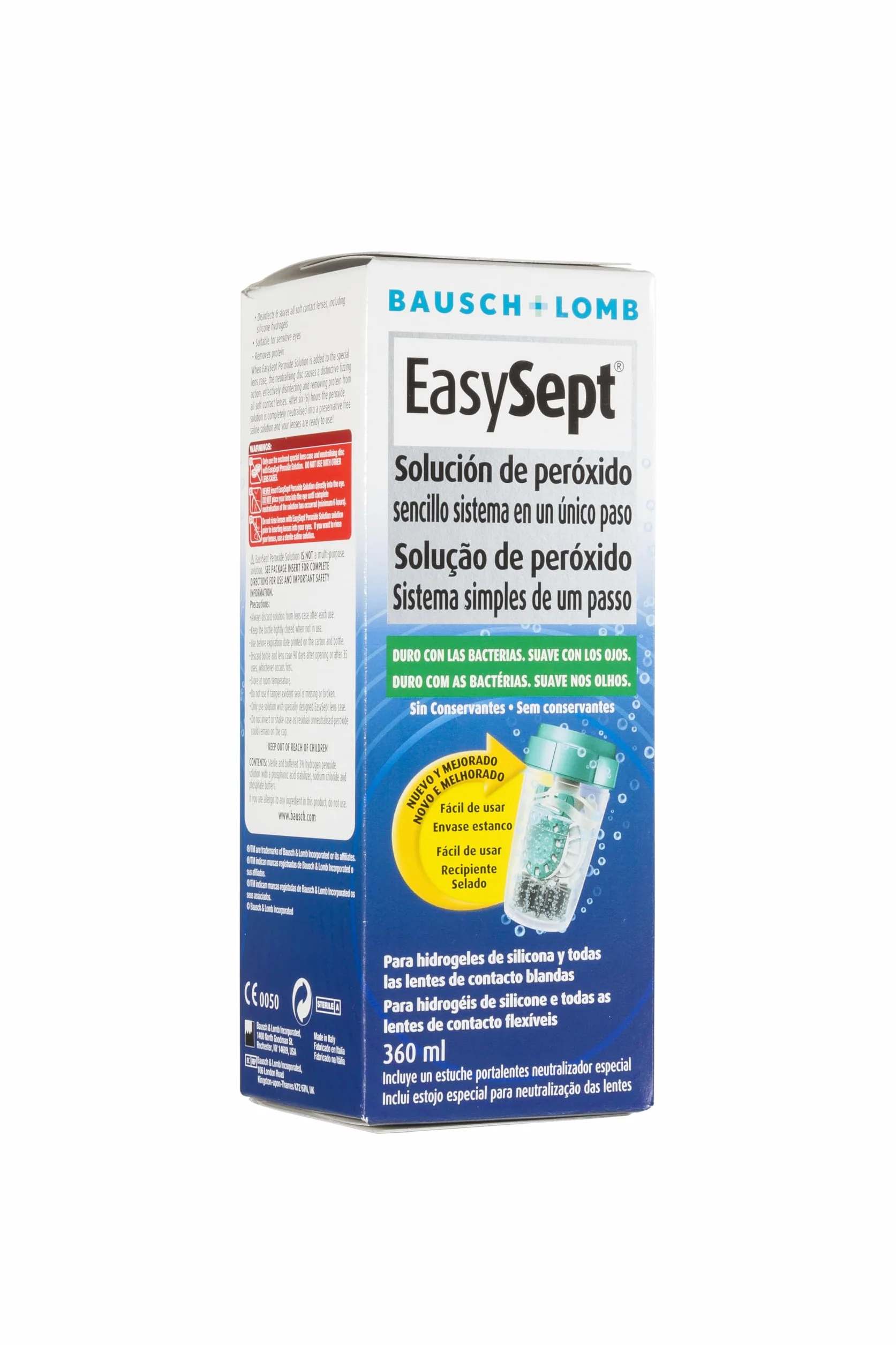 Bausch + Lomb Easysept Solución para lentes de contacto blandas 360ml
