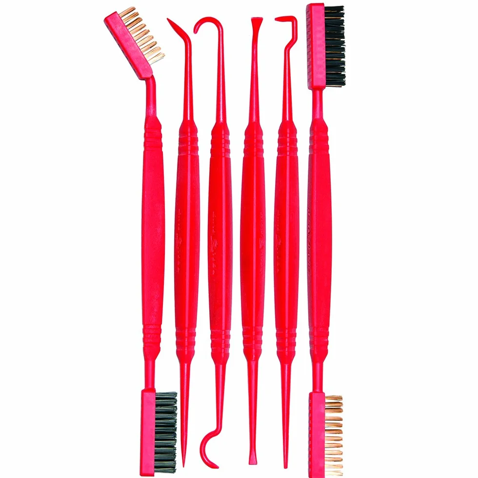 Real Avid Accu-Grip Púas y brochas – 12 púas y brochas, Mango ergonómico