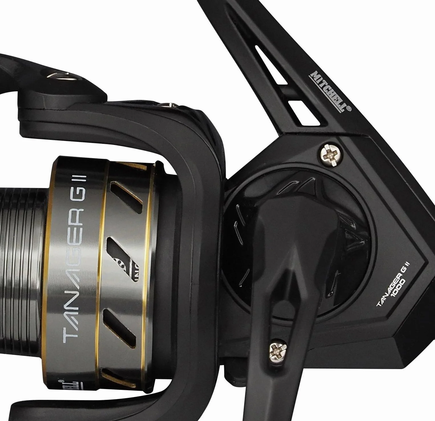 Mitchell Tanager G2 Telespin Combo | Caña Telescópica Portátil y Carrete para Pesca en Agua Dulce | Arrastre Suave | Principiantes y Pescadores Intermedios | Negro |Múltiples Opciones Disponibles
