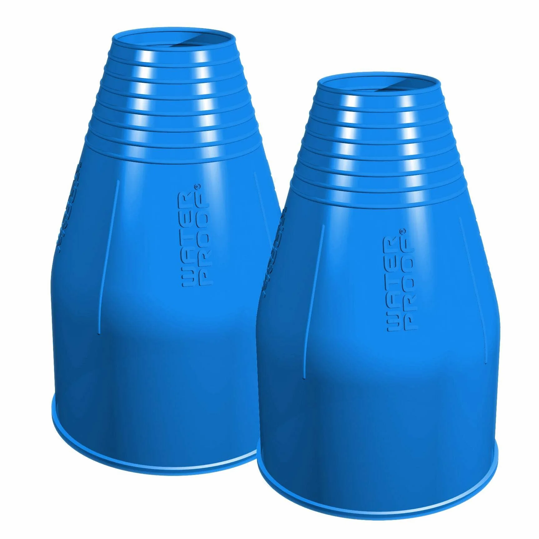 Waterproof silicone étanche pour armmanschette (bleu) Bleu s