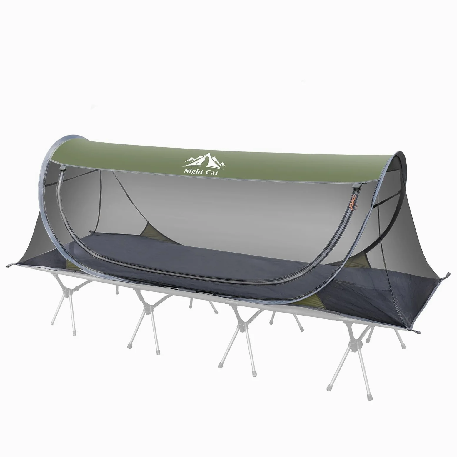 Night Cat Mosquitera Plegable 1 Persona para Trekking Camping