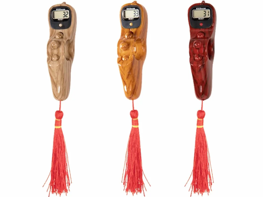 Anlising Digital Beads Counter, 3 unidades de cuentas digitales, contadores de perlas de Buda, contador de cuentas de oración musulmana, contador de cuentas de Buda, contador de cuentas para