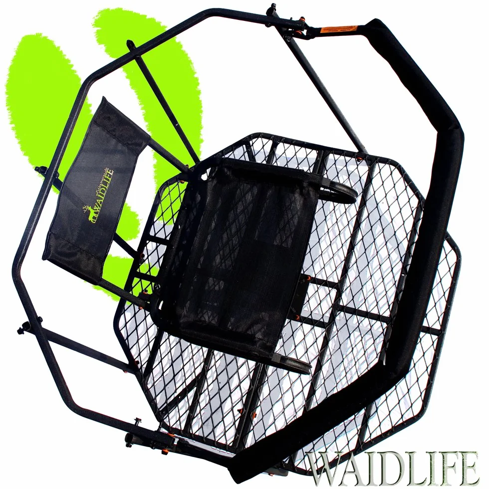 Cacería De Life 360 ° hochsitz Metal Caza – ANsitz – Escalera de Caza – Caza Púlpito