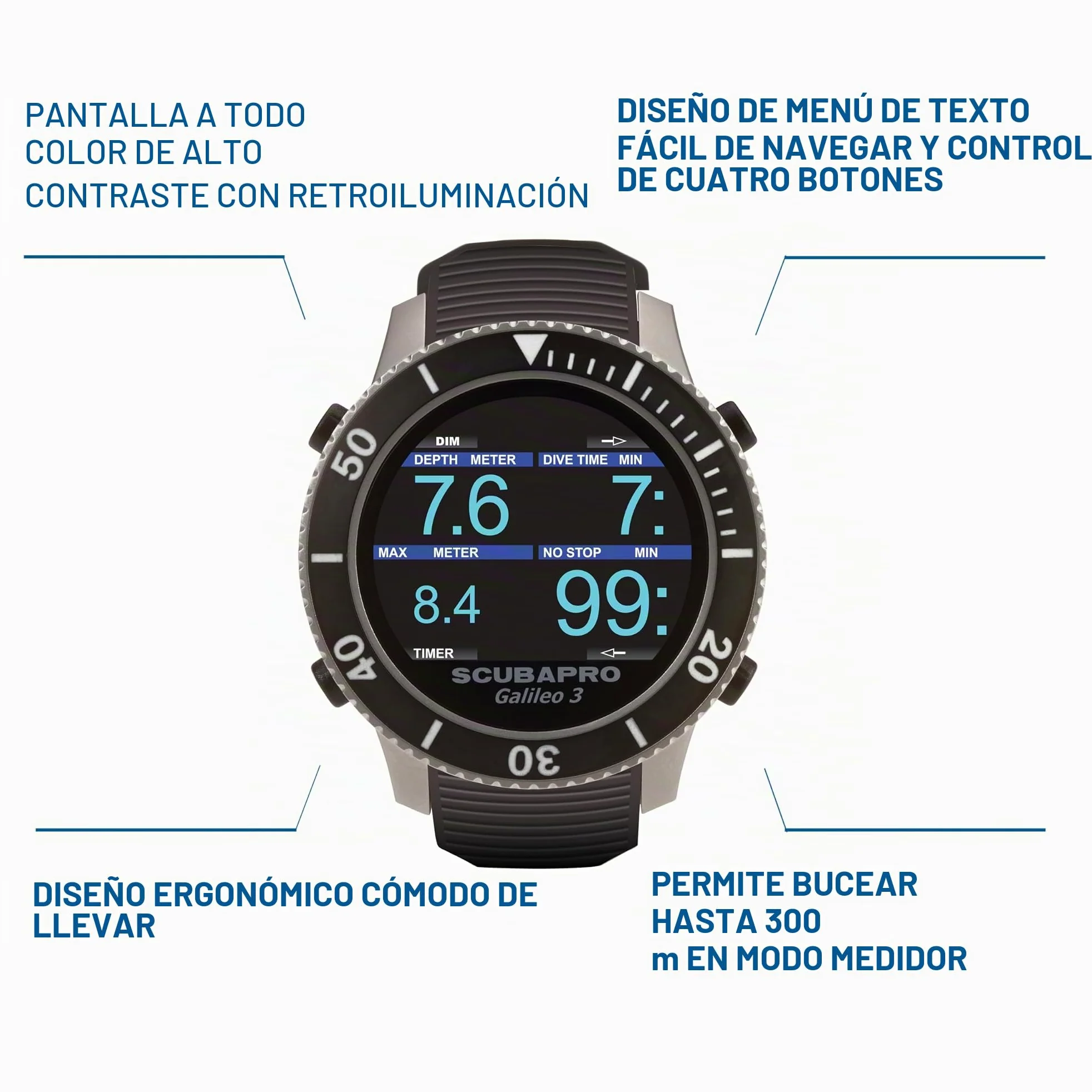 SCUBAPRO Galileo 3 (G3) Sans EMETTEUR