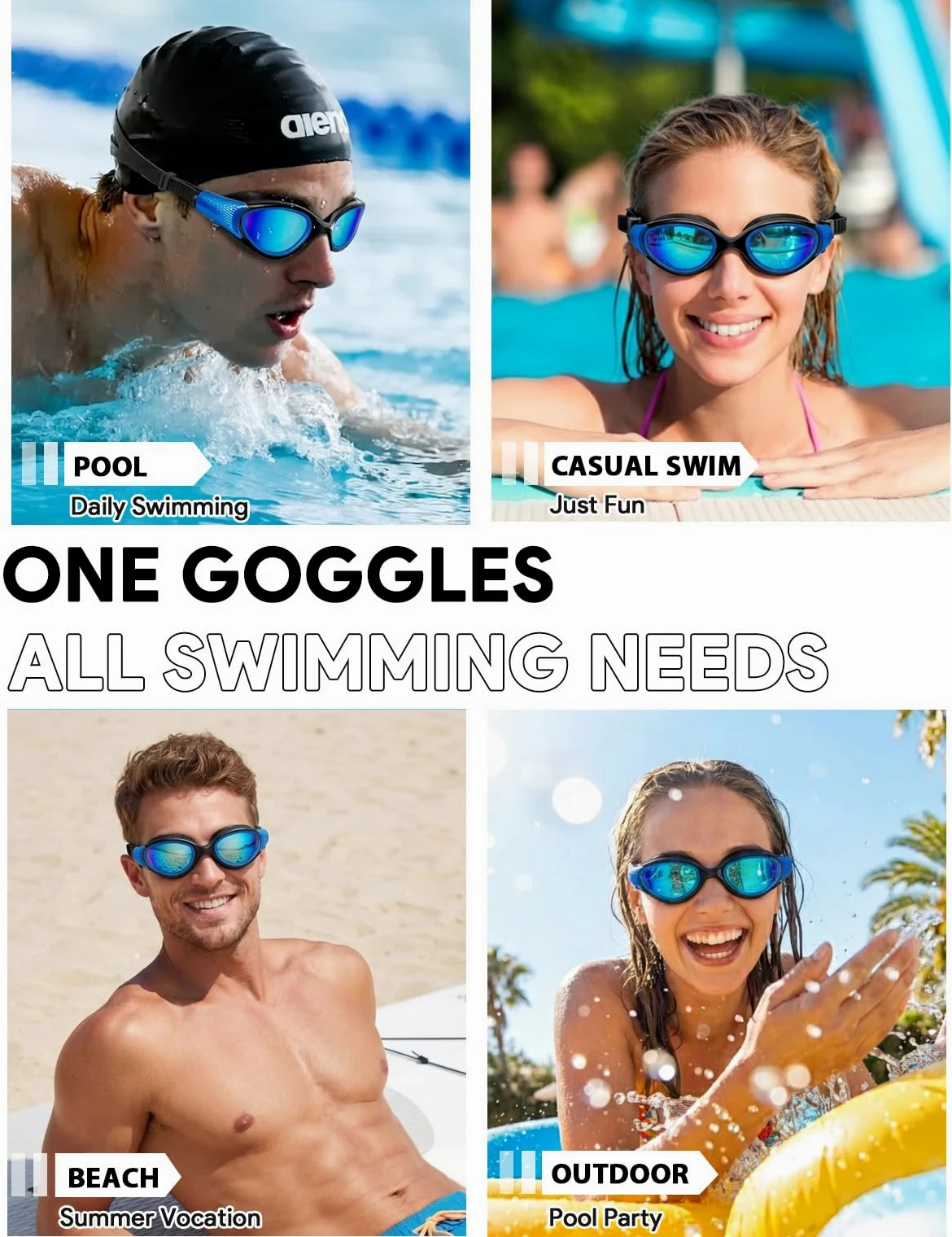 Gafas de natación para adulto 0050