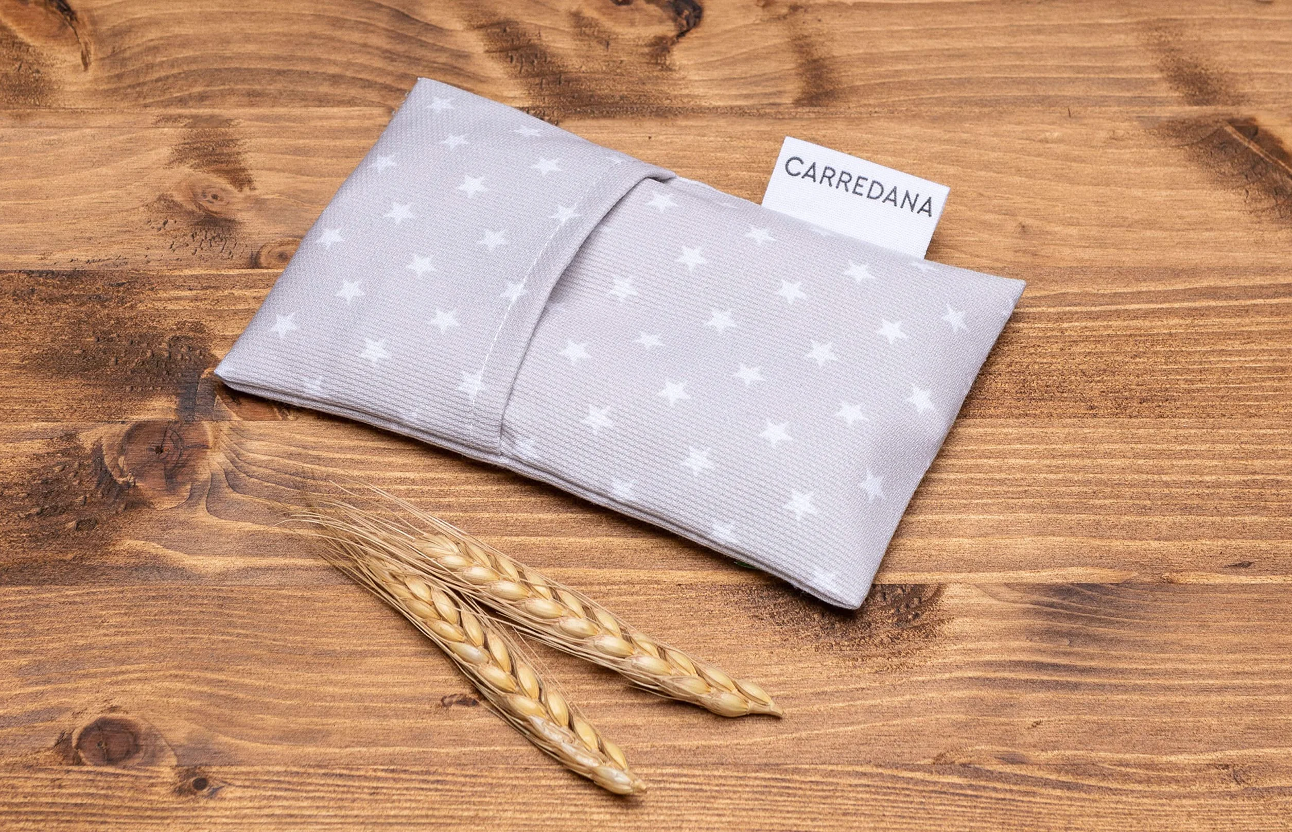 Saco térmico anti-cólicos bebé recién nacido 17 x 10cm Gris estrellas