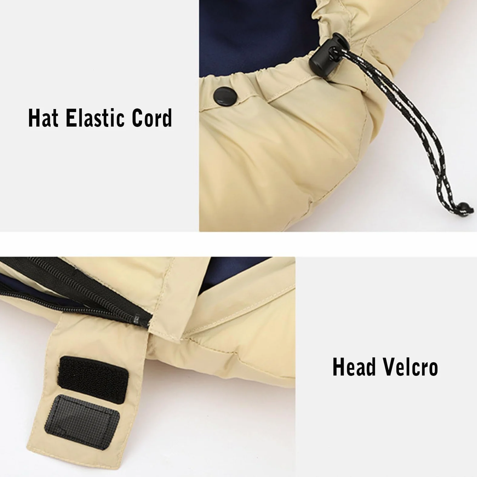 Saco de Dormir for Acampar, Sacos de Dormir livianos y portátiles con Orificios for los Brazos y Almohada Que se Pueden unir for Dos Personas, Impermeable y cálido, Adecuado for Adultos