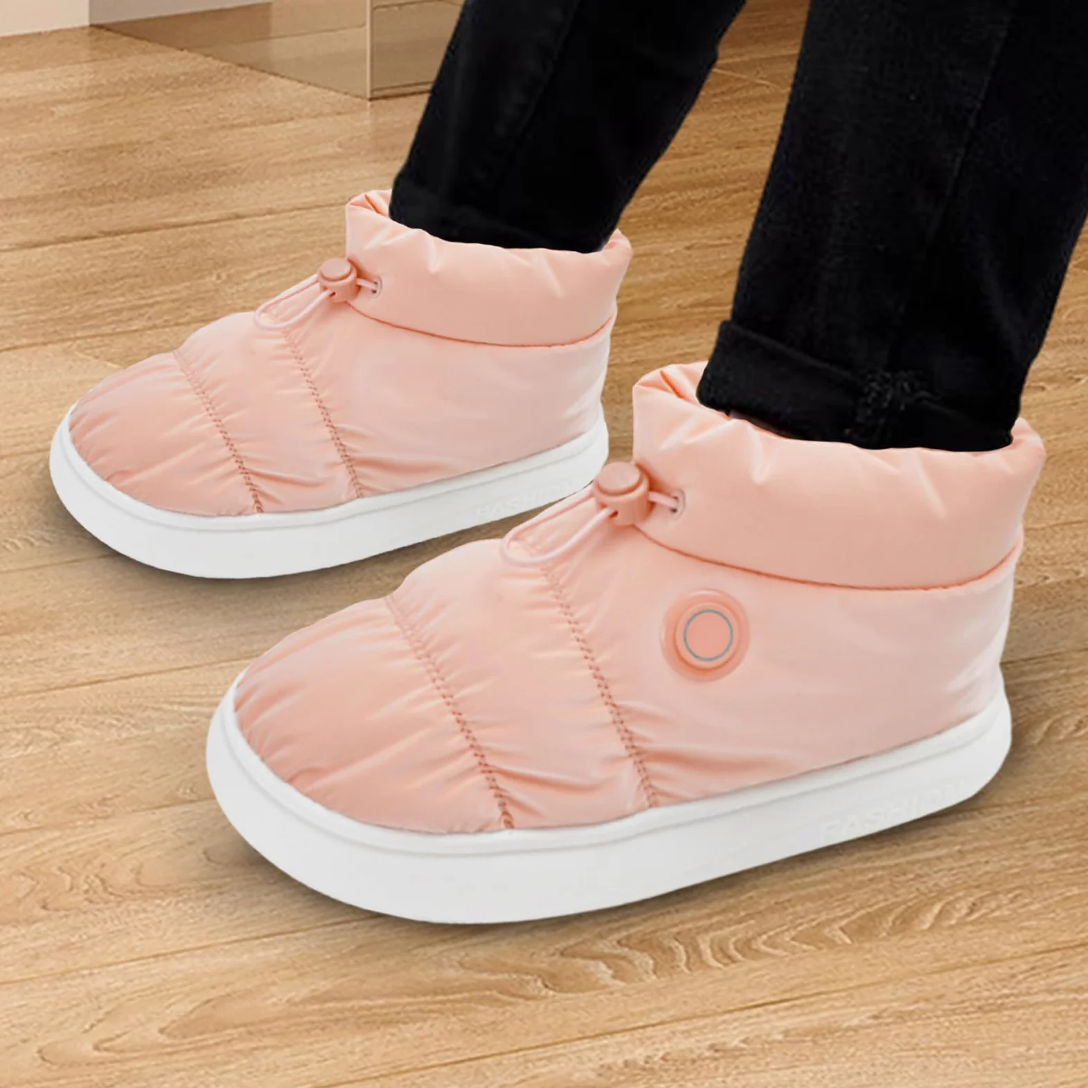Calzado de calefacción, botas térmicas - Pies calentados - Calzado térmico para pies - Calentadores de pies eléctricos Calentadores de Pies Calentadores Eléctricos para Calzado para Hombres Cómodo
