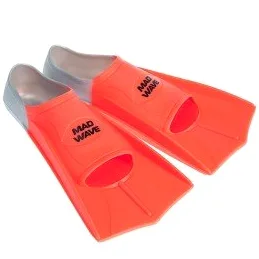 DAM Mad Wave - Aletas de Entrenamiento, Color Naranja, 39-40, Anaranjado