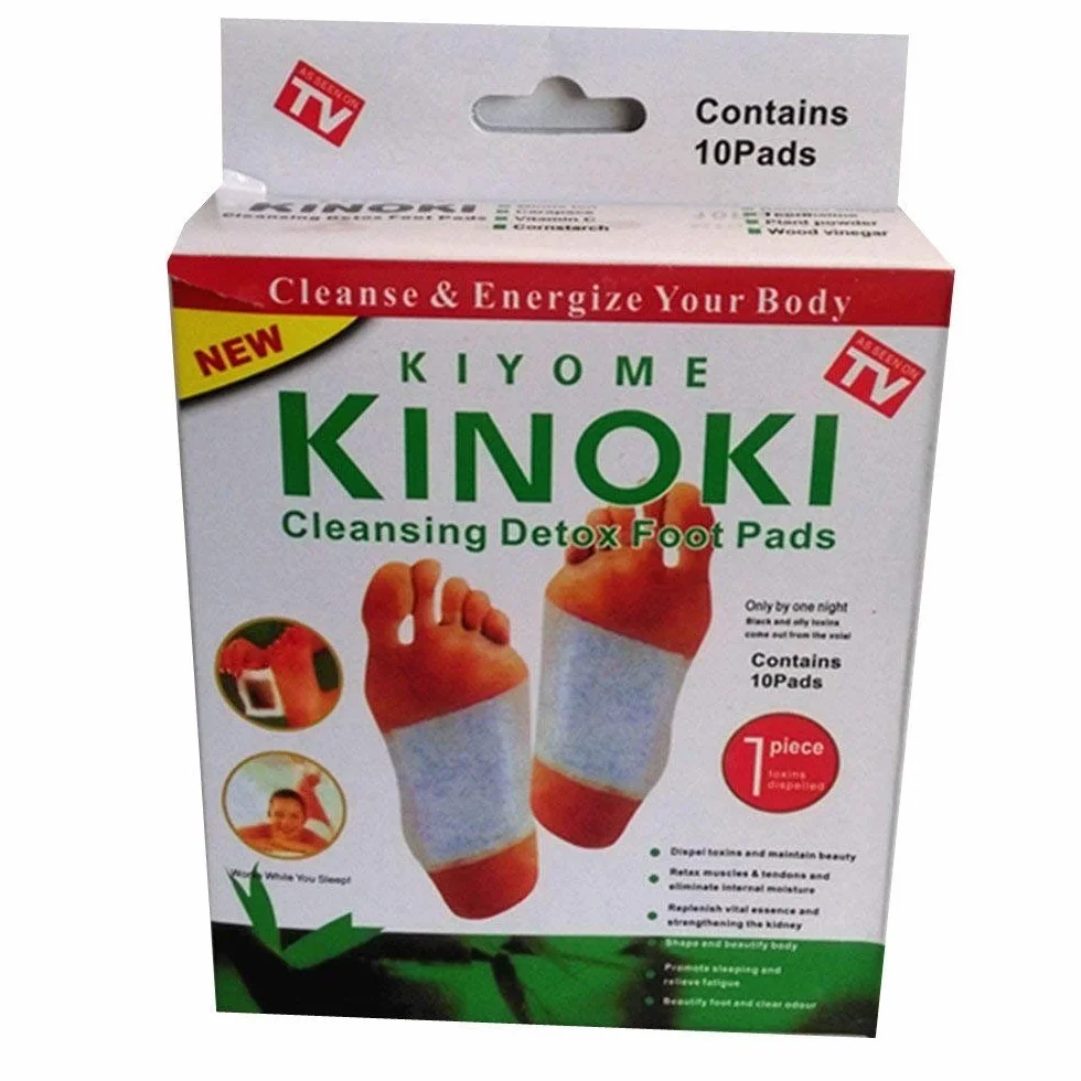 KINOKI 10 parches de limpieza para pies