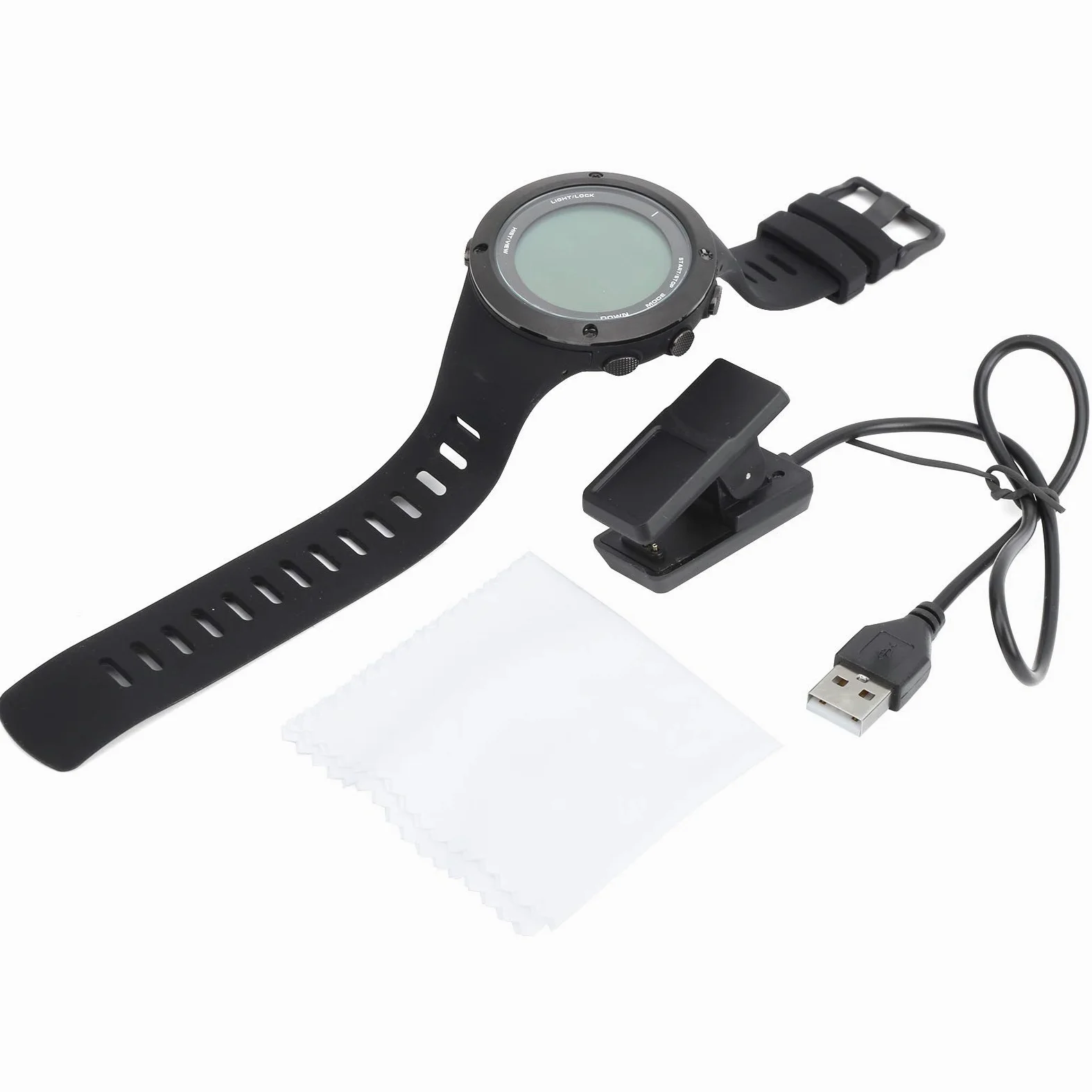 FR730 Reloj de Buceo Profesional Reloj de Snorkel Impermeable 100 M con Medición de Profundidad Altímetro Barómetro Brújula para Deportes Subacuáticos Natación Marco de Ace
