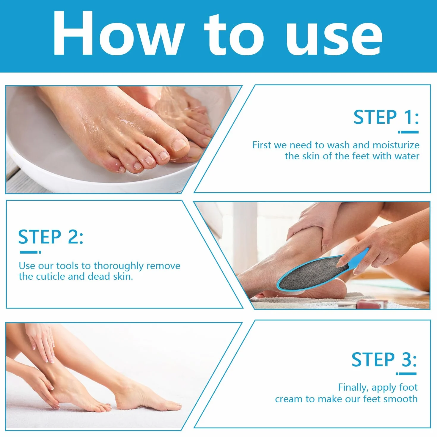 Lima Eléctrica Pedicura Profesional, Recargable con 2 Rodillos de Recambio, para Pies Callos
