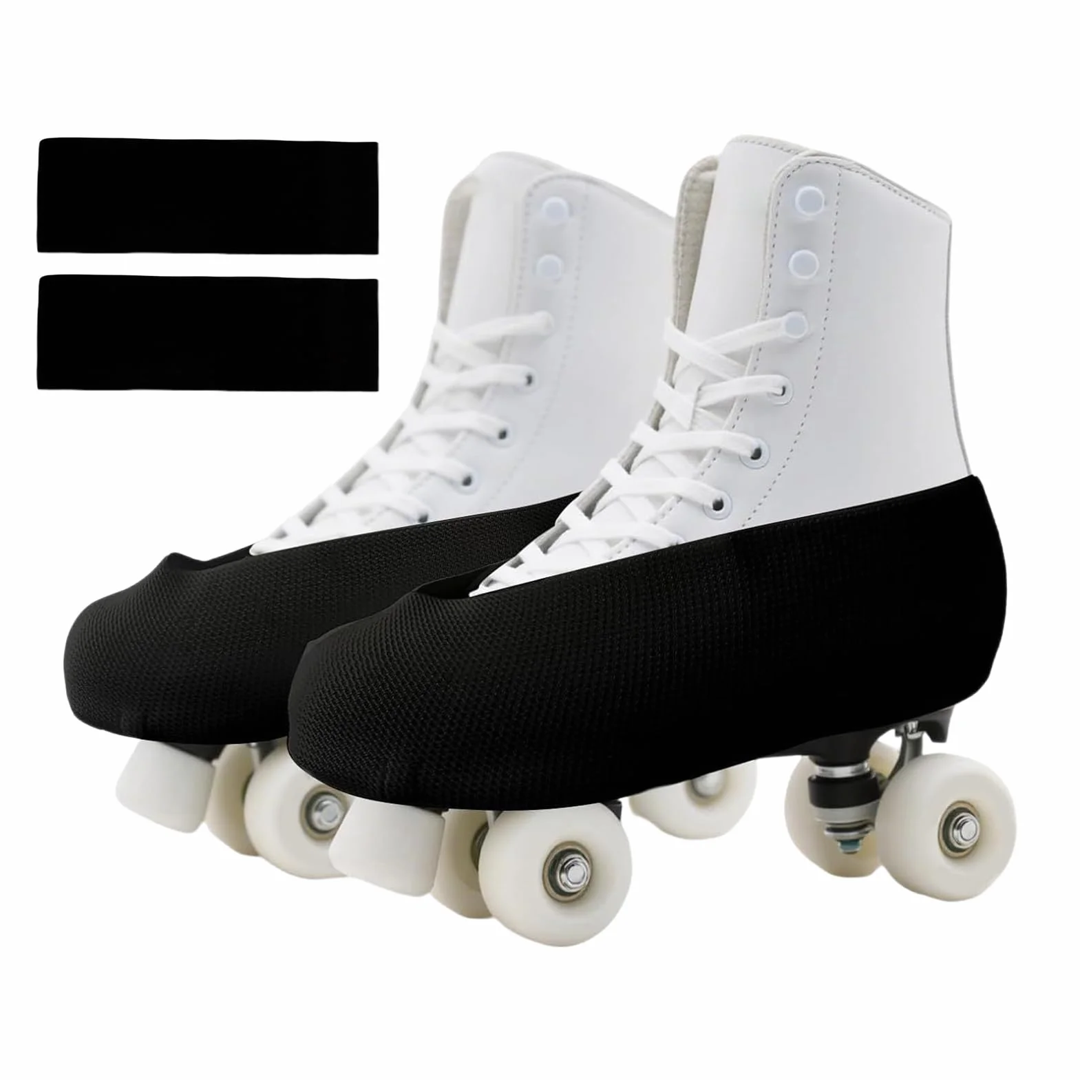 Soakers para patinaje sobre hielo, protector elástico, cubierta elástica para patinaje sobre hielo, para niños, niñas, niños, adultos, patinaje artístico, deporte y hockey
