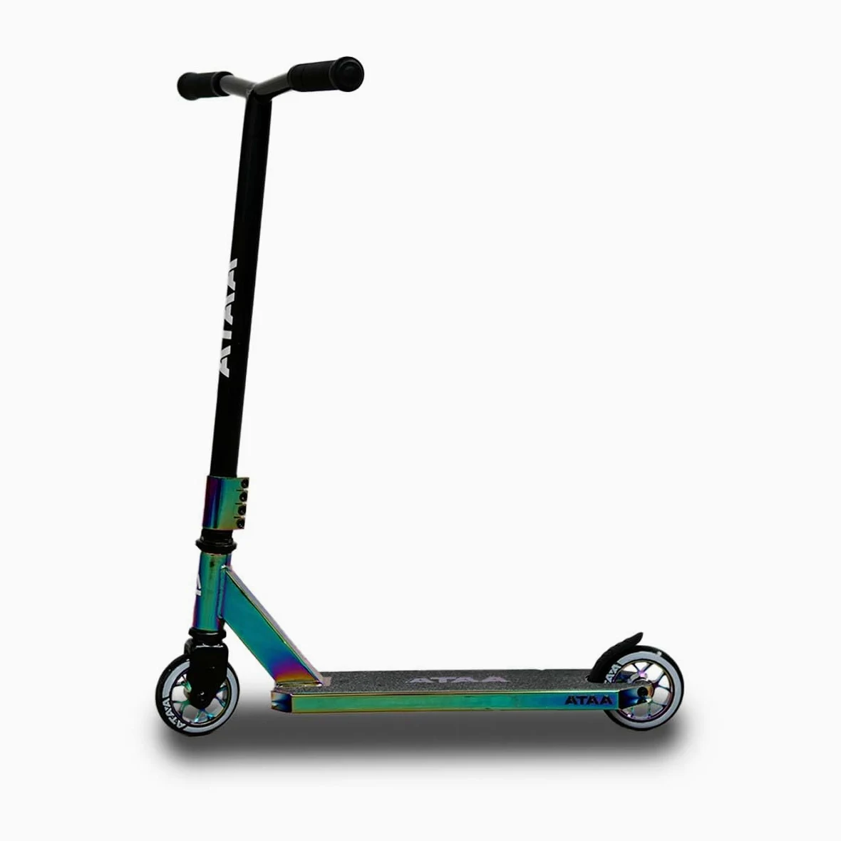 Patinete Urbano ATAA Jumper Neon con Manillar Acero 360º Ruedas PU 100 mm rodamientos ABEC 9 y Plataforma Antideslizante