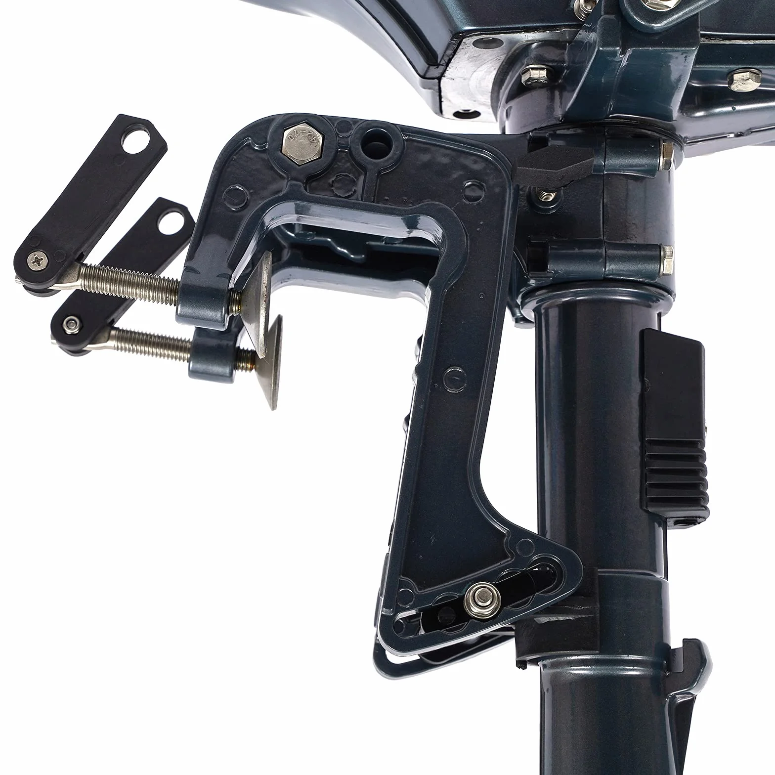 Motor fueraborda de gasolina de 2 tiempos, motor fueraborda con refrigeración por agua de 3,5 HP y CDI Heavy Duty inflable barco de pesca, motor fueraborda para barco Dinghy