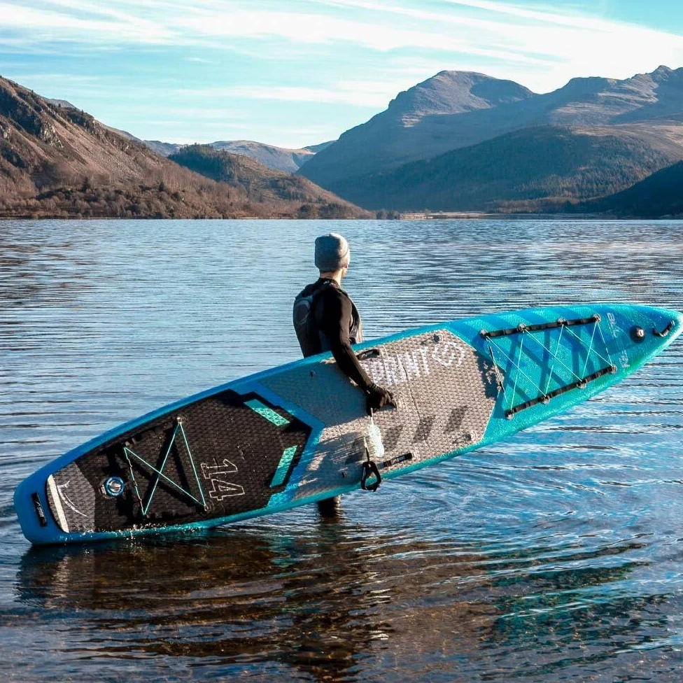 Bluefin Sup 14′ Sprint Carbon Stand Up Paddle Board Kit