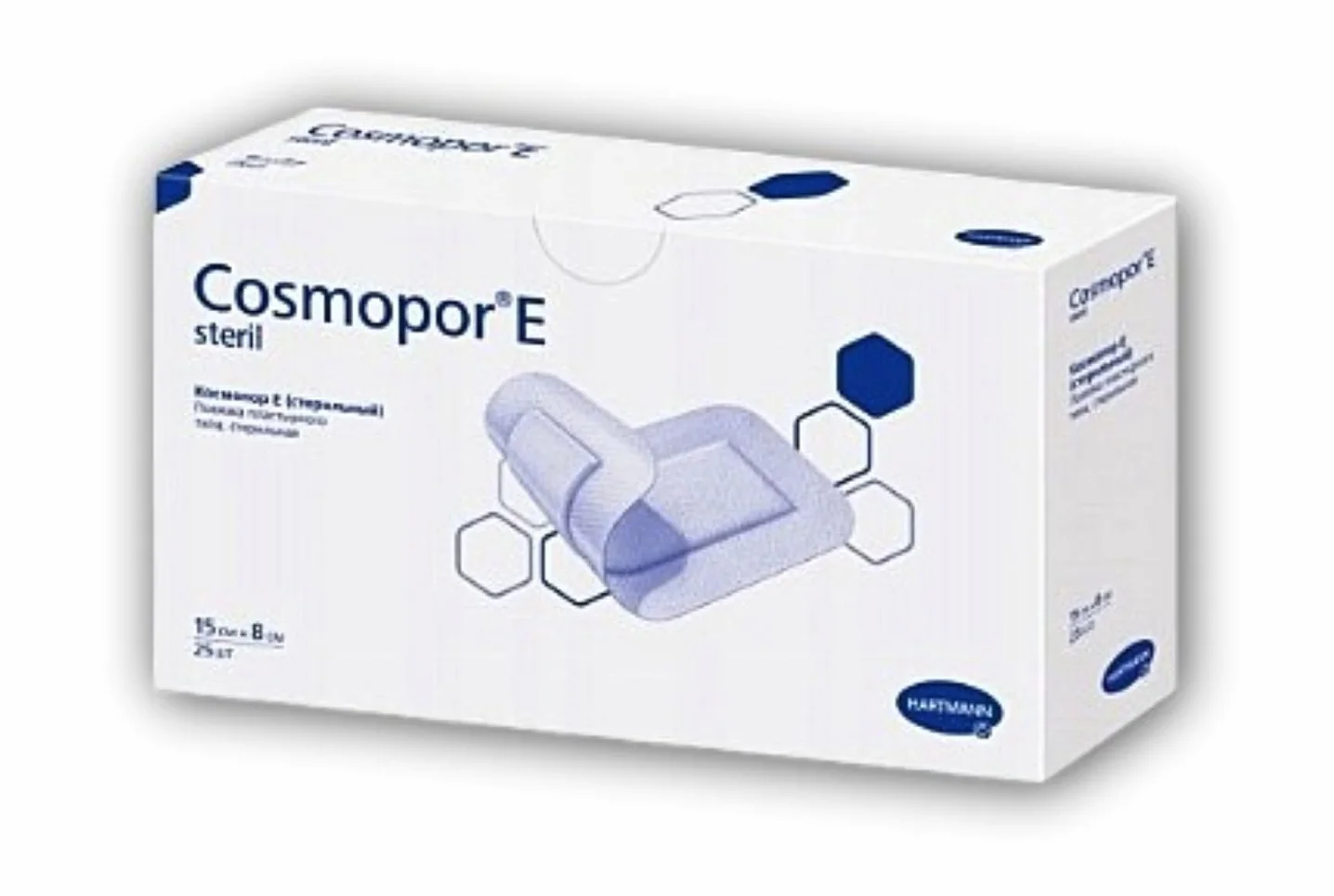 Cosmopor E Tiritas 15 x 8 cm 25 unidades