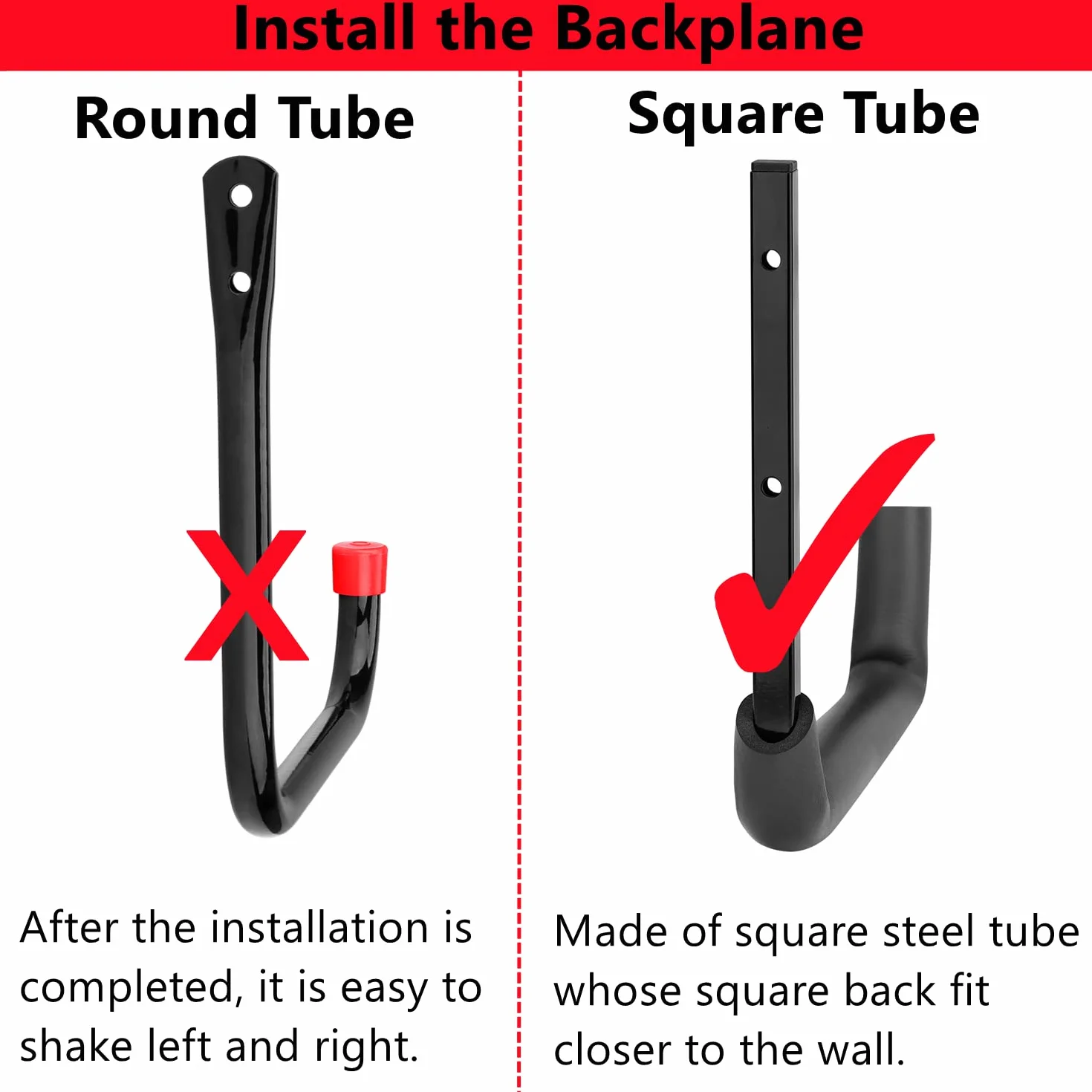 Bastidores de almacenamiento para kayak, canoa, tabla de surf, SUP (38,8 cm x 26,7 cm)
