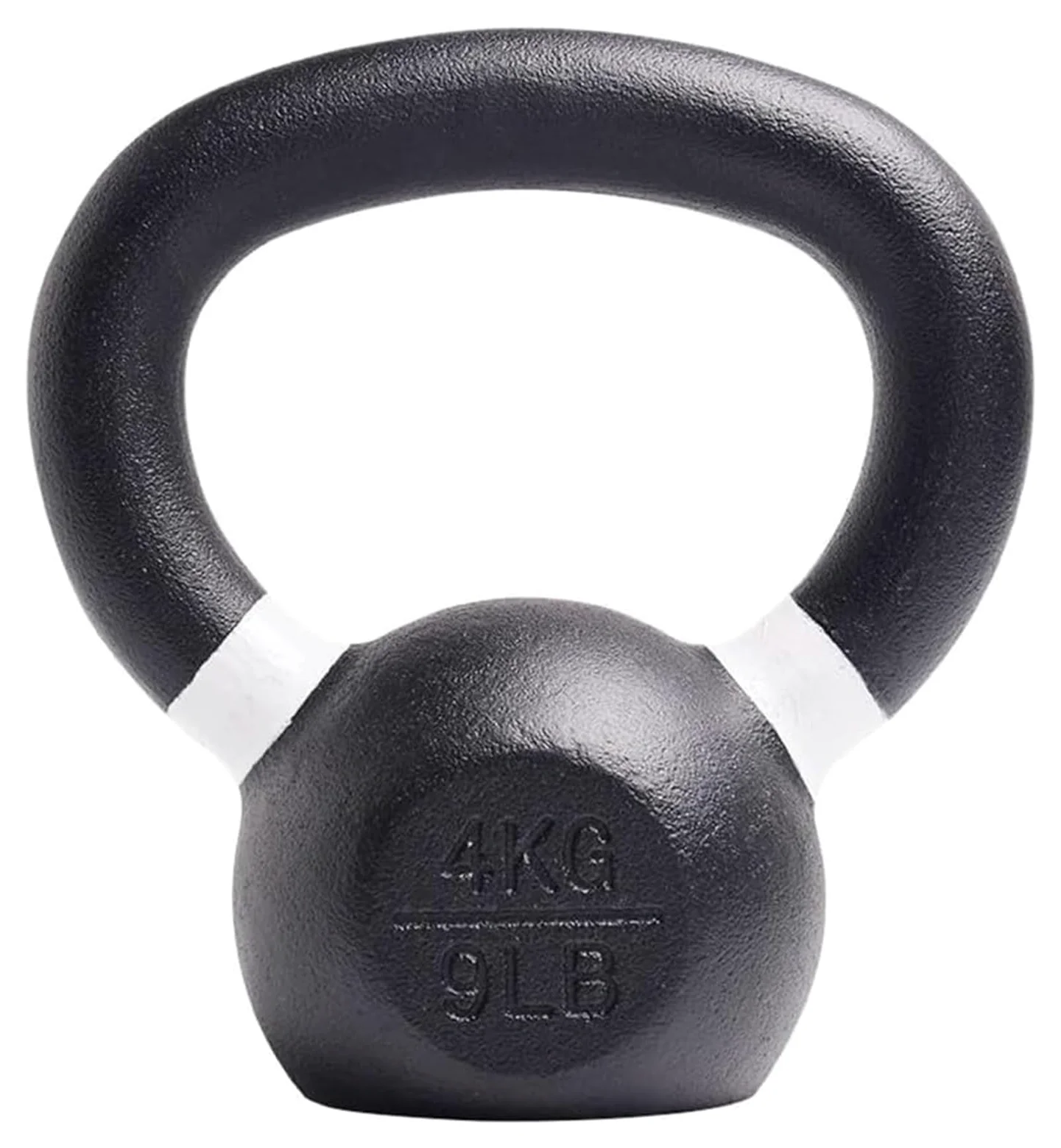 Pesa Rusa De Entrenamiento De Fuerza for Hombres Y Mujeres, Pesa Rusa De Hierro Fundido Con Mango Ancho for Gimnasio En Casa Y Entrenamiento Con Mancuernas(Size:4KG)