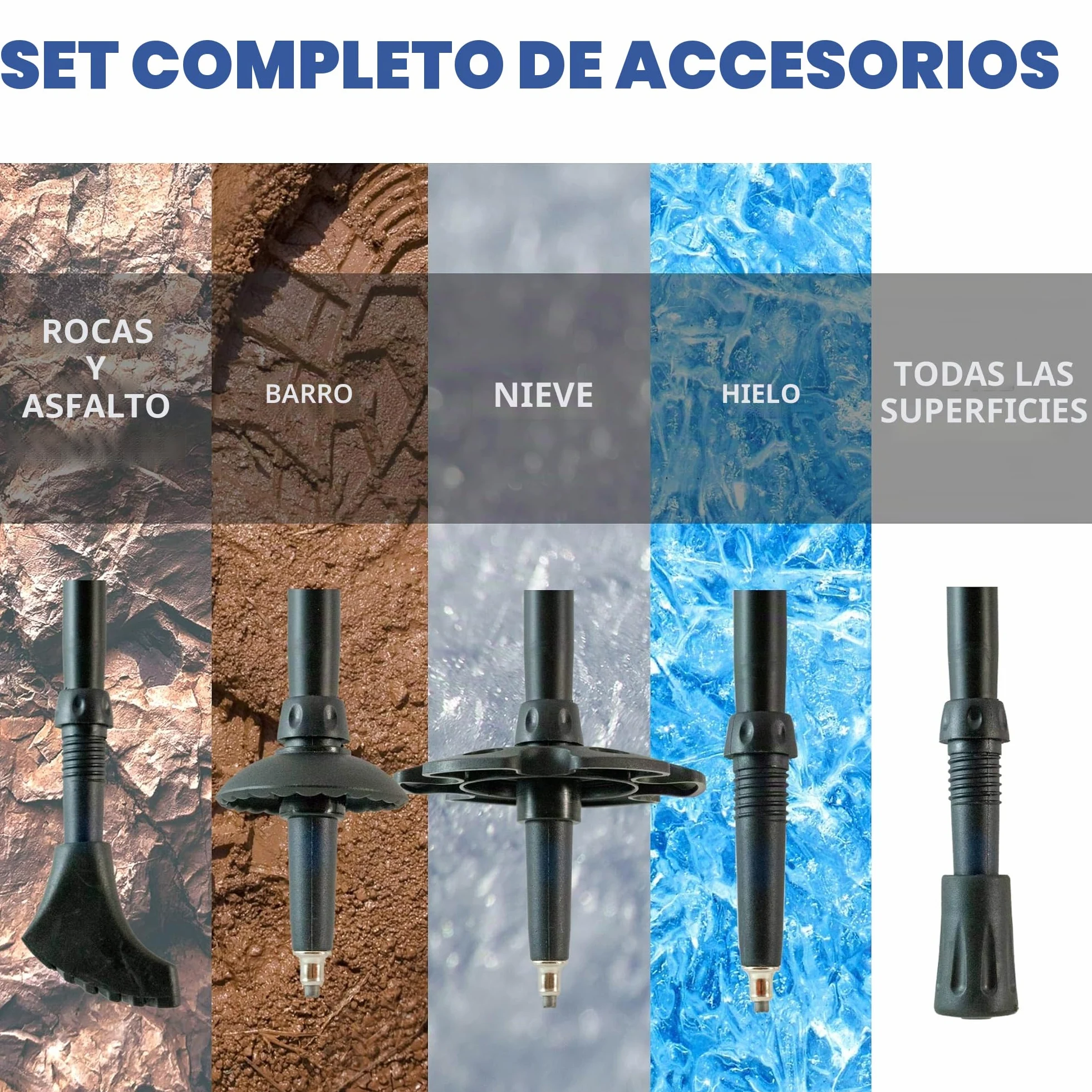 Bastones de Trekking telescópicos de Fibra de Carbono AltaiTrek PRO con Sistema de Bloqueo rápido, ultraligeros para Senderismo, montaña, Camping. Mango de Corcho Natural. Par