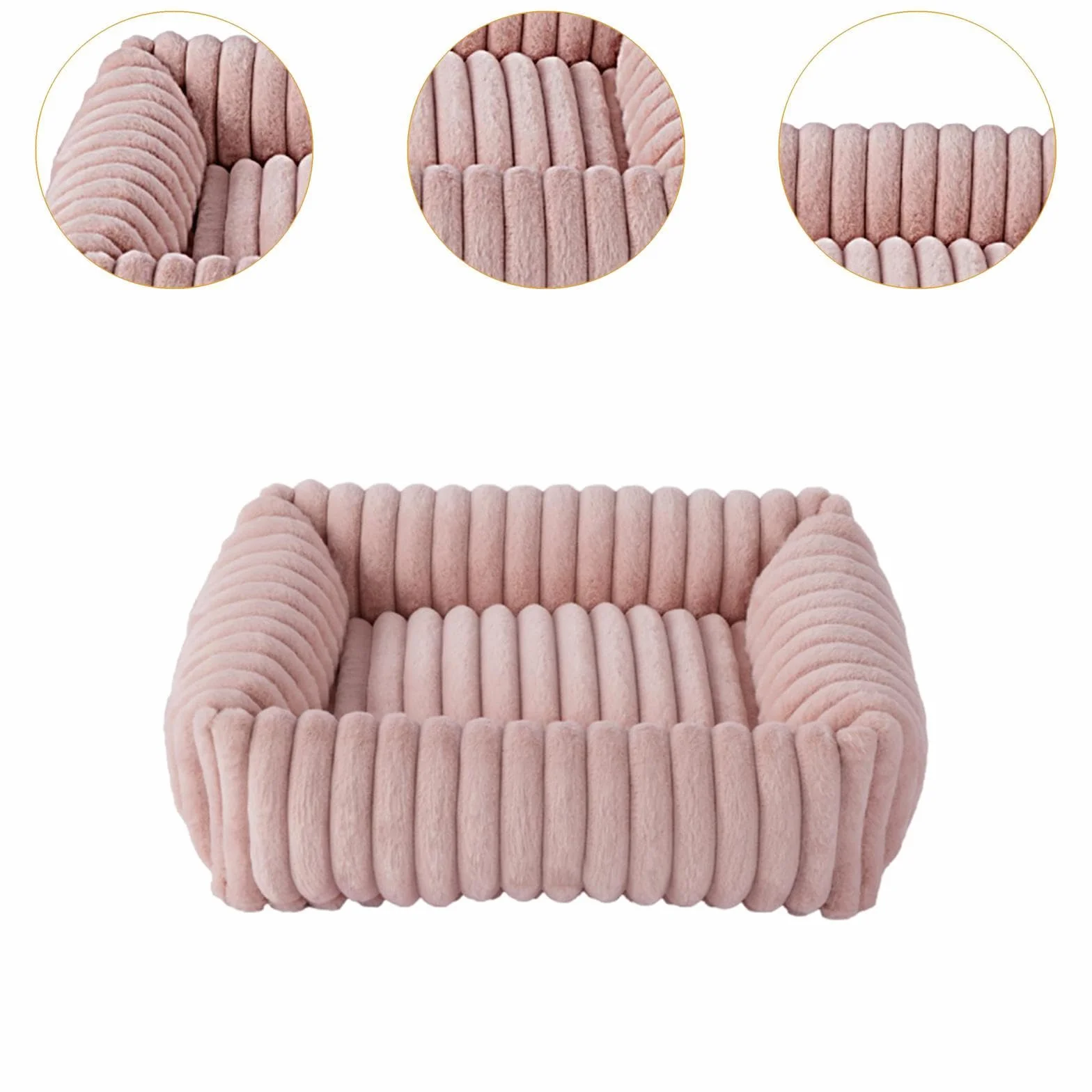 perfk Cama para Mascotas, Colchoneta para Perros Y Gatos, Cojín para Descanso de Animales